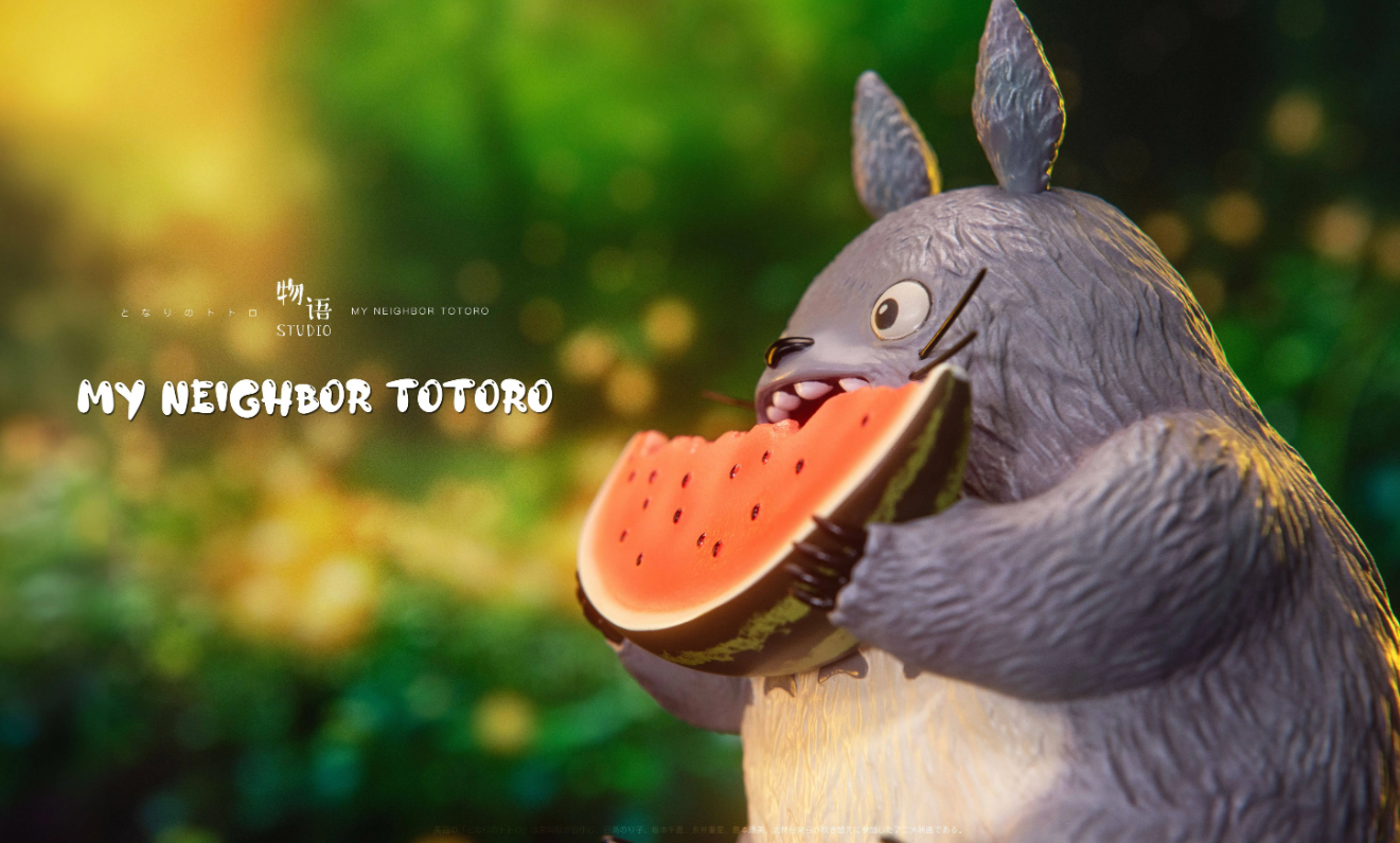 【Pre-sale】Watermelon Totoro-My Neighbor Totoro-WuYu Studio