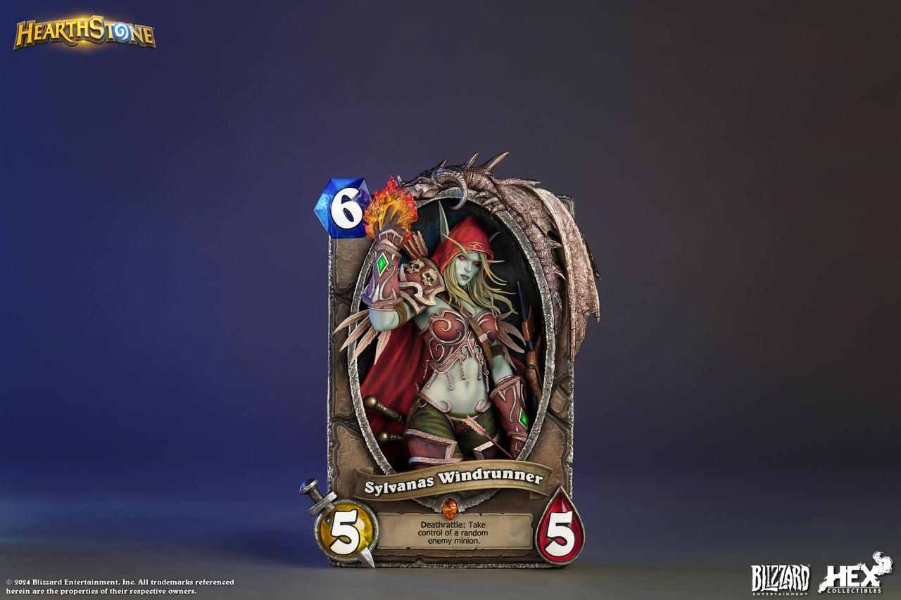 【Pre-sale】Sylvanas Windrunner 3D Art Frame-HearthStone: Heroes of Warcraft-Hex Collectibles Studio