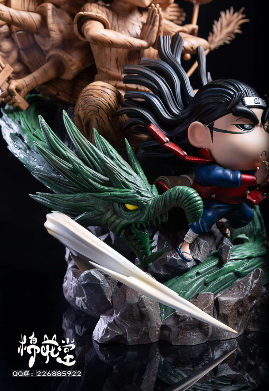 【Pre-sale】野原 しんのすけ Cosplay Senju Hashirama-Crayon Shin-chan-MianHuaTang Studio