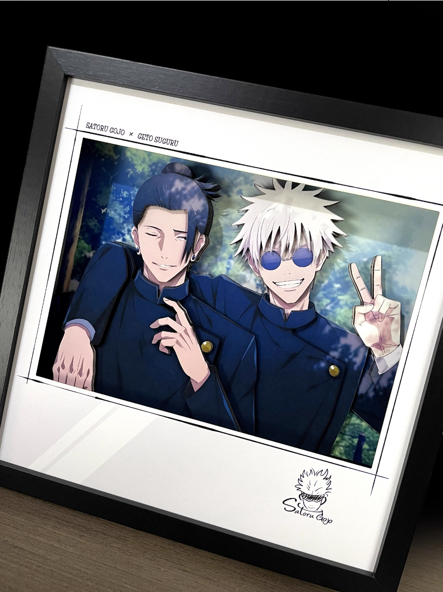 【In stock】Decorative Painting of Gojo & Geto-MOMO Studio
