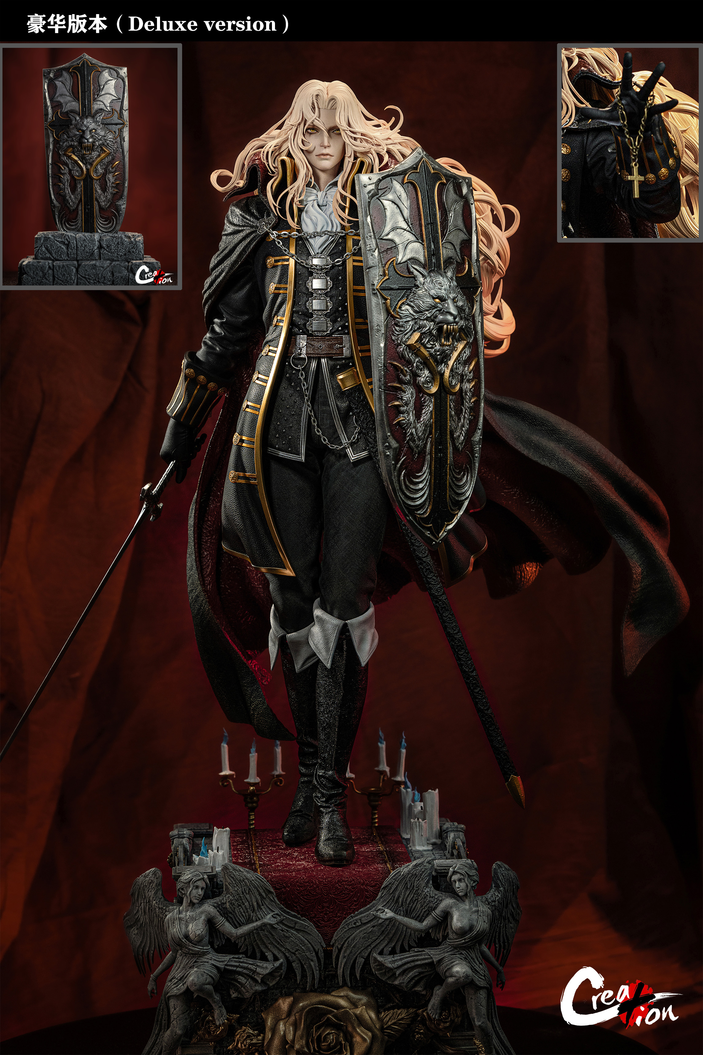 【Sold out】1/4 Scale Alucard-Castlevania III: Dracula's Curse-Creation Studio