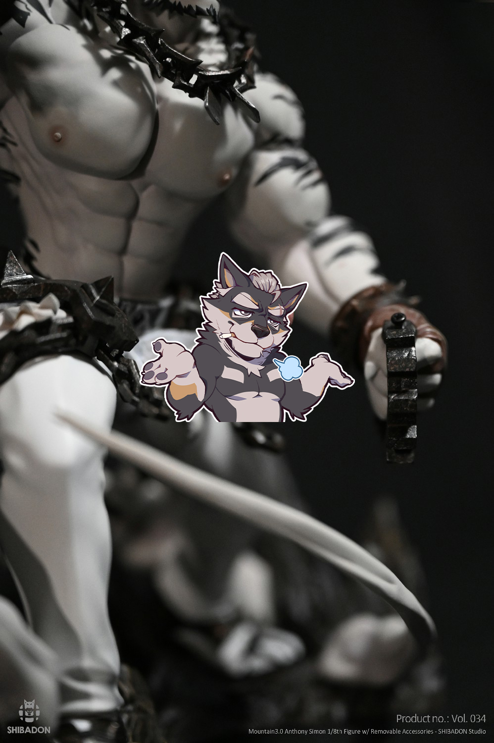 【Last one】1/8 Scale Mountain 3.0-Anthony Simon-Shibadon Studio