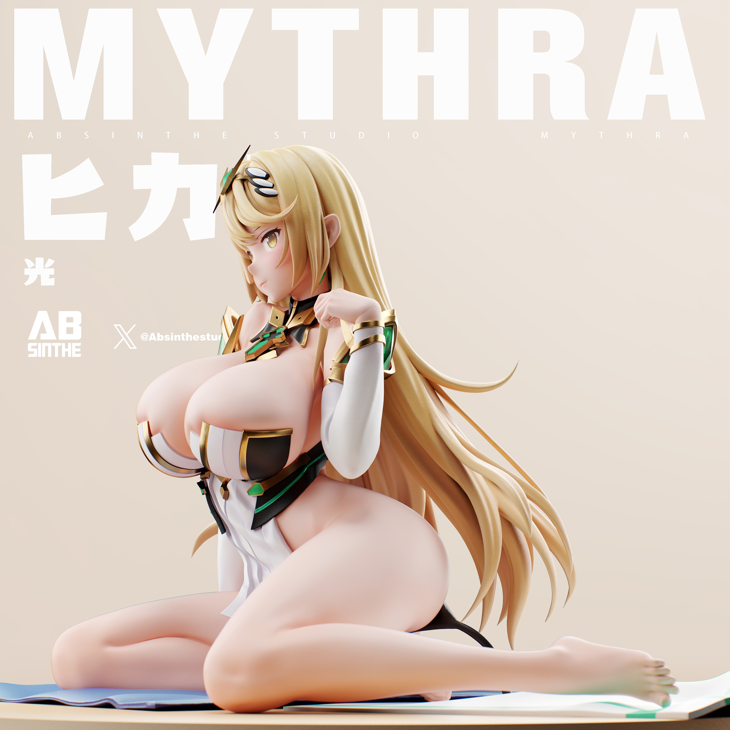 【Pre-sale】1/6 Scale Mythra-Xenoblade Chronicles-ABsinthe Studio