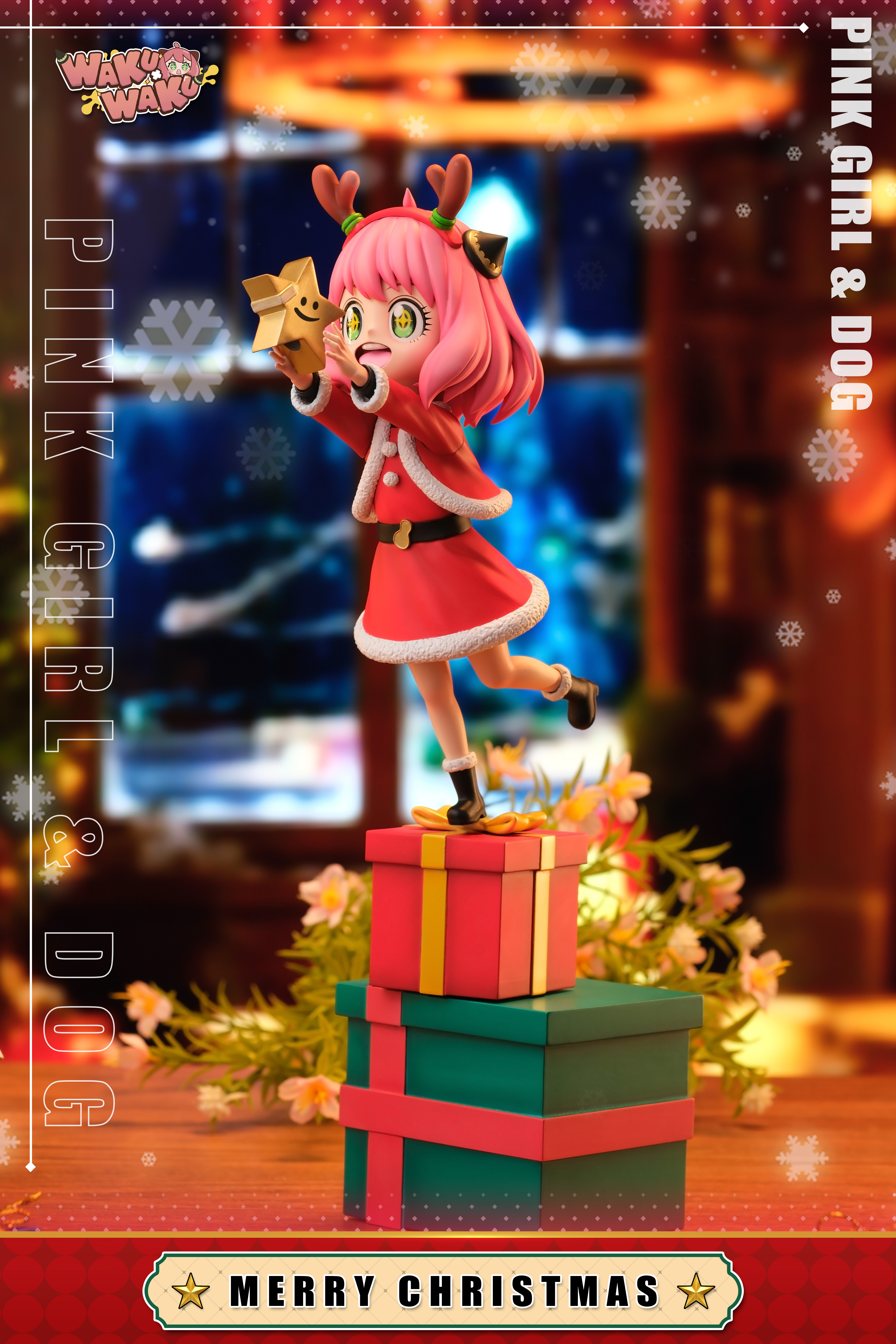 【Pre-sale】Christmas Anya Forger & Bond-WAKUWAKU Studio