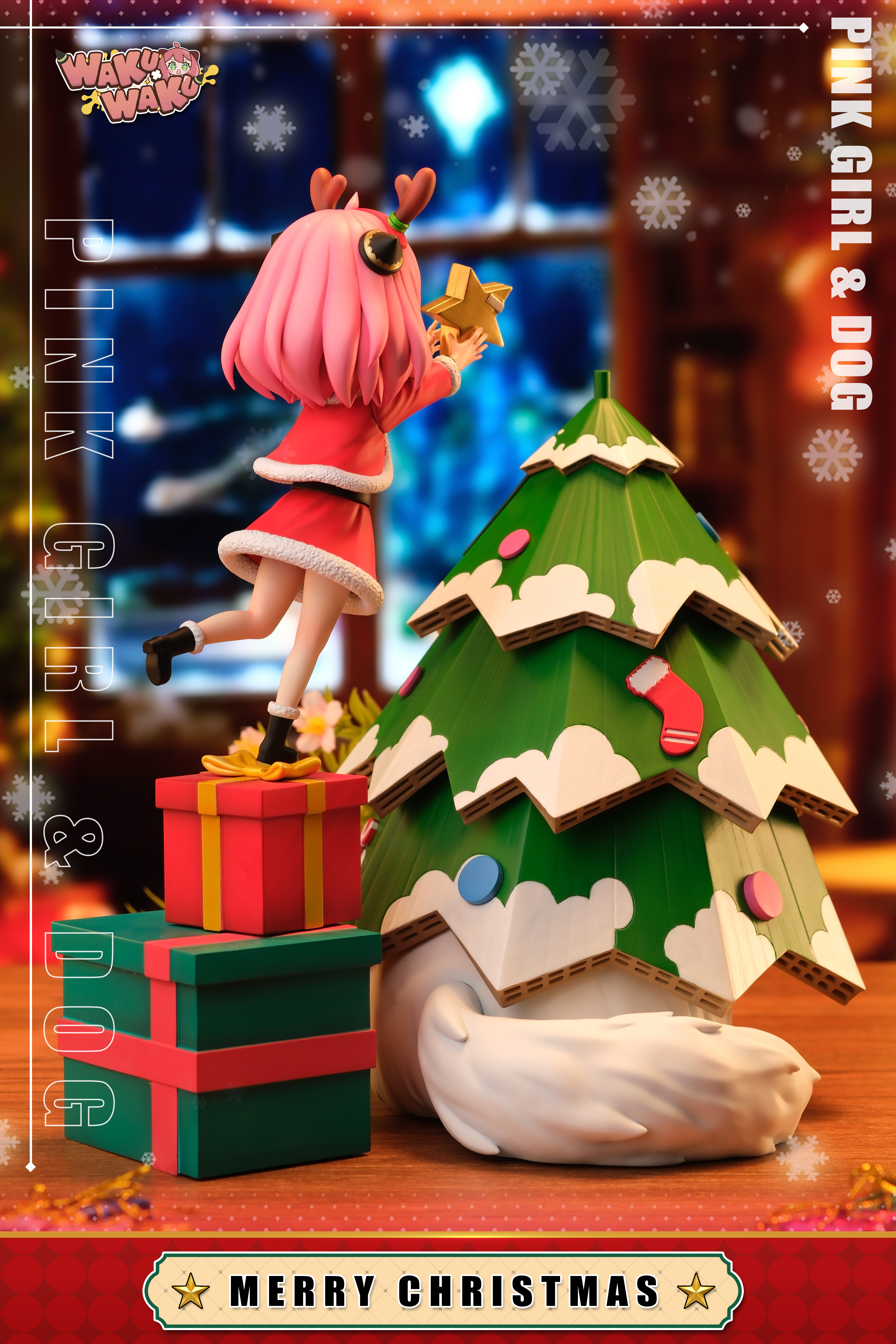 【Pre-sale】Christmas Anya Forger & Bond-WAKUWAKU Studio