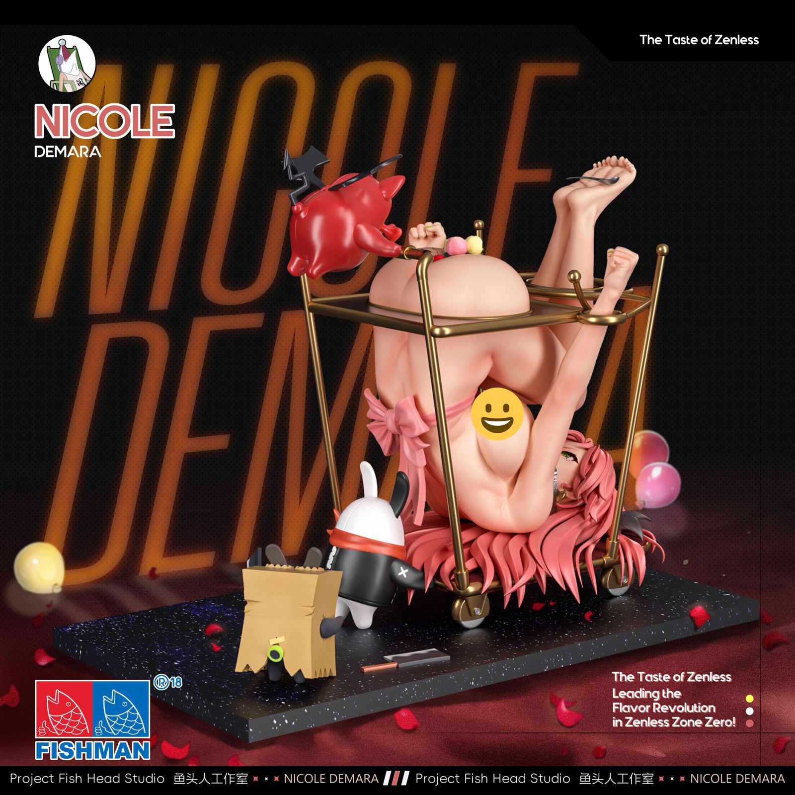 【Pre-sale Closed】Nicole Demara-Zenless Zone Zero-Fish Head Studio