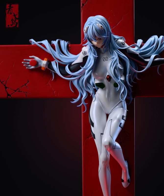 【Pre-sale】1/6 Scale Artist Collaboration Model Ayanami Rei-EVA-Qing Yuan Studio