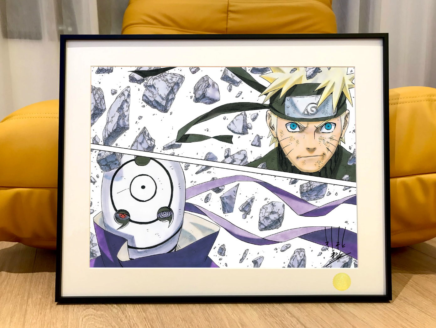 【Pre-sale】Decorative Painting of Uzumaki Naruto & Obito-XingKong Studio