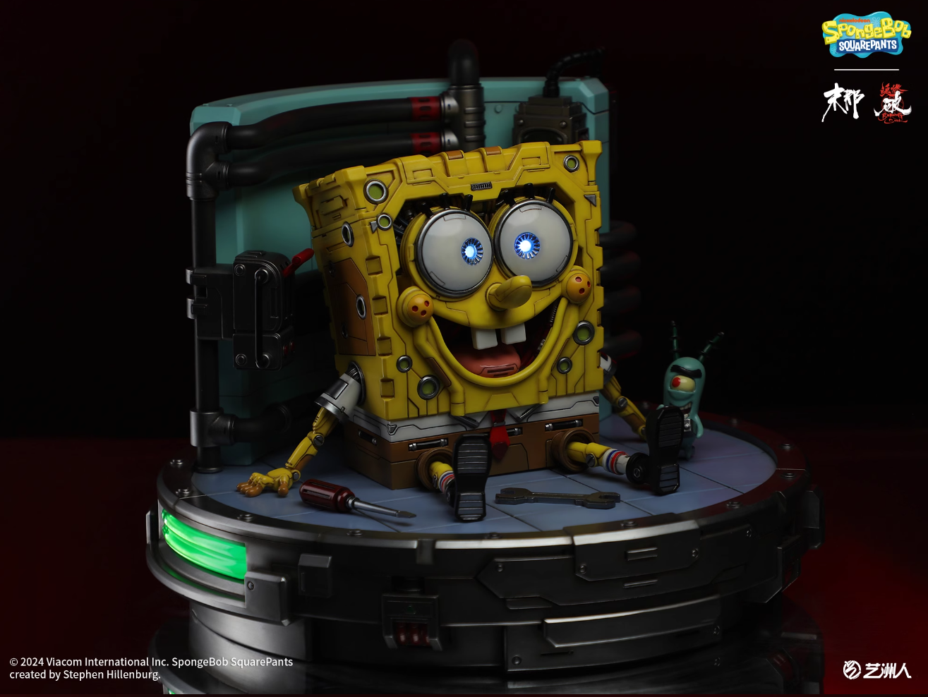 【Pre-sale】Mechanical SpongeBob SquarePants-SpongeBob SquarePants-MNHR Studio