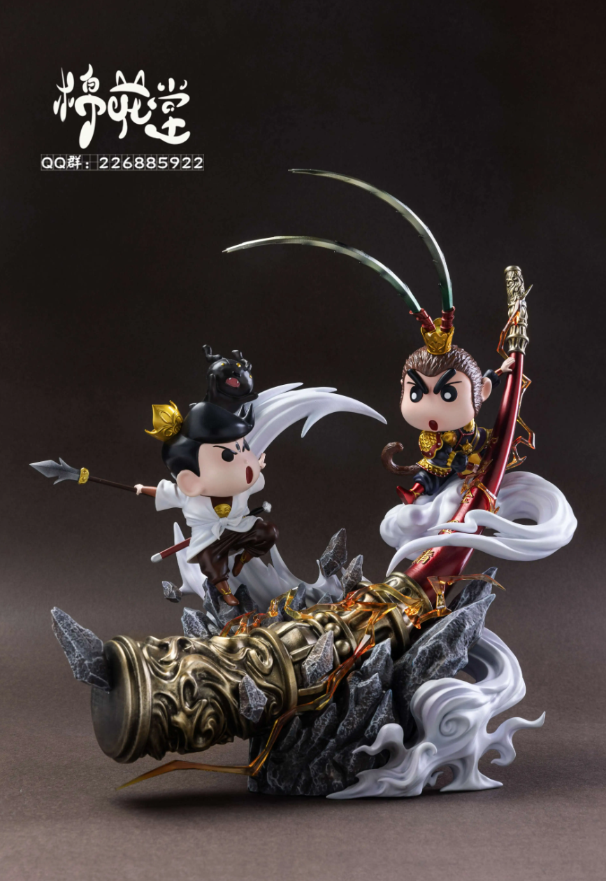 【Pre-sale】野原 しんのすけ Cos WuKong VS Erlang God-Crayon Shin-chan-MianHuaTang Studio