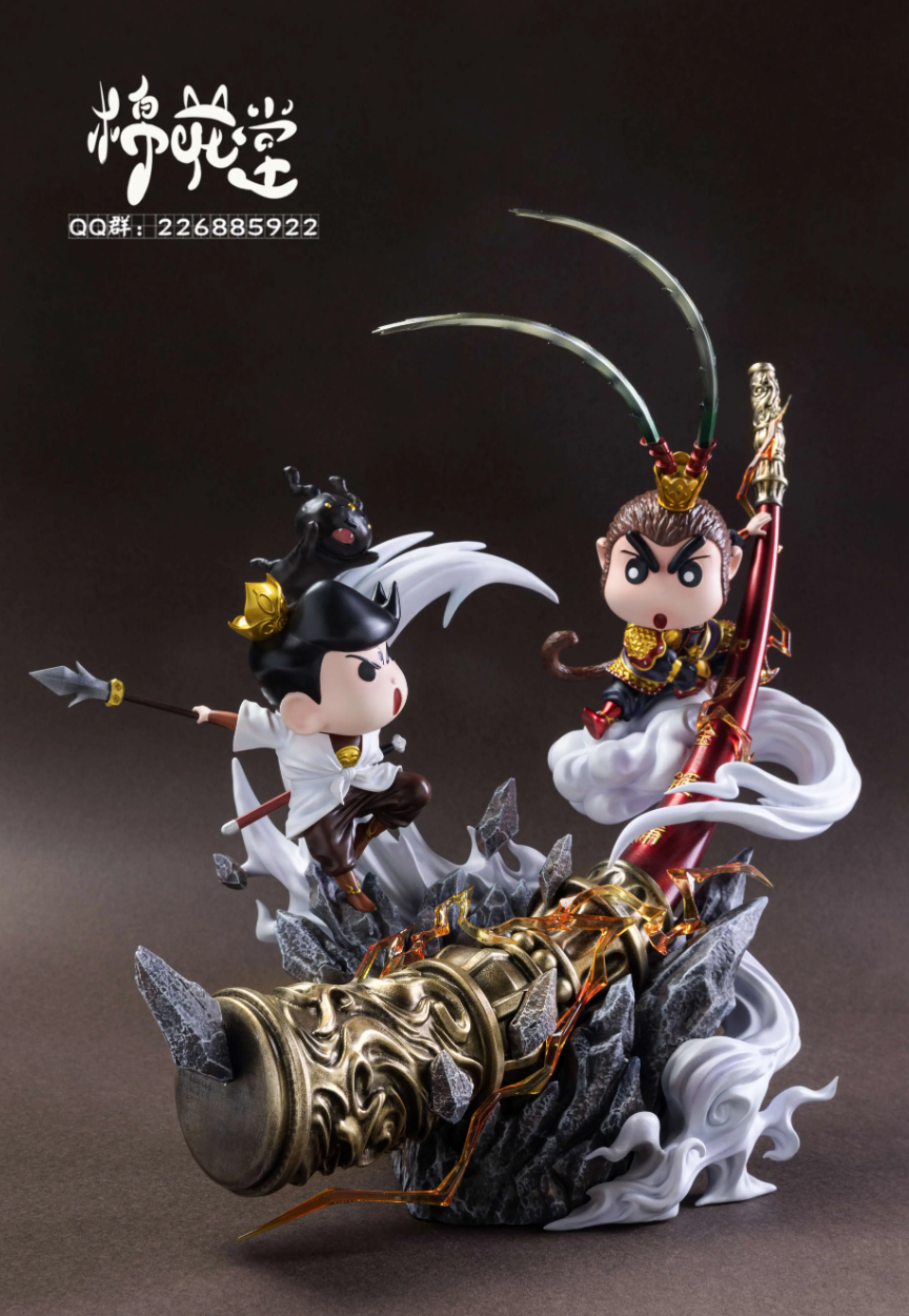 【Pre-sale】野原 しんのすけ Cos WuKong VS Erlang God-Crayon Shin-chan-MianHuaTang Studio