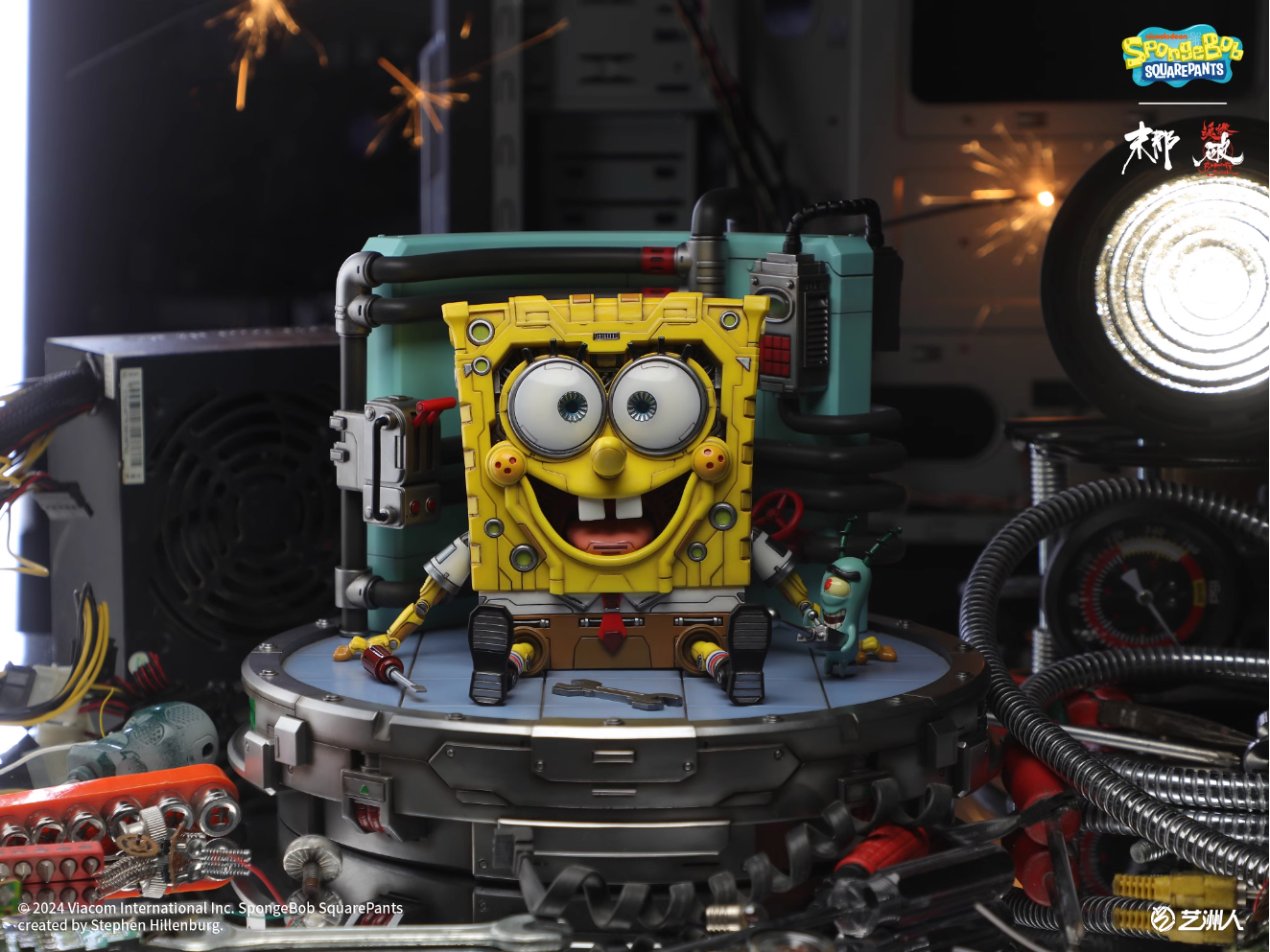 【Pre-sale】Mechanical SpongeBob SquarePants-SpongeBob SquarePants-MNHR Studio