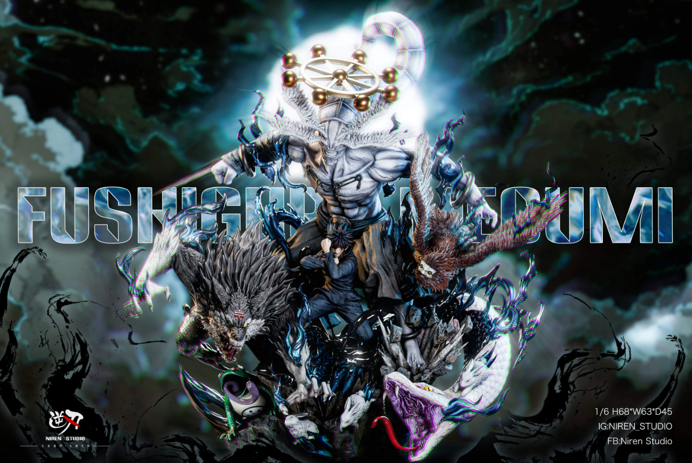 【Pre-sale】1/6 Scale Ten Shadow Techniques Fushiguro Megumi-NiRen Studio