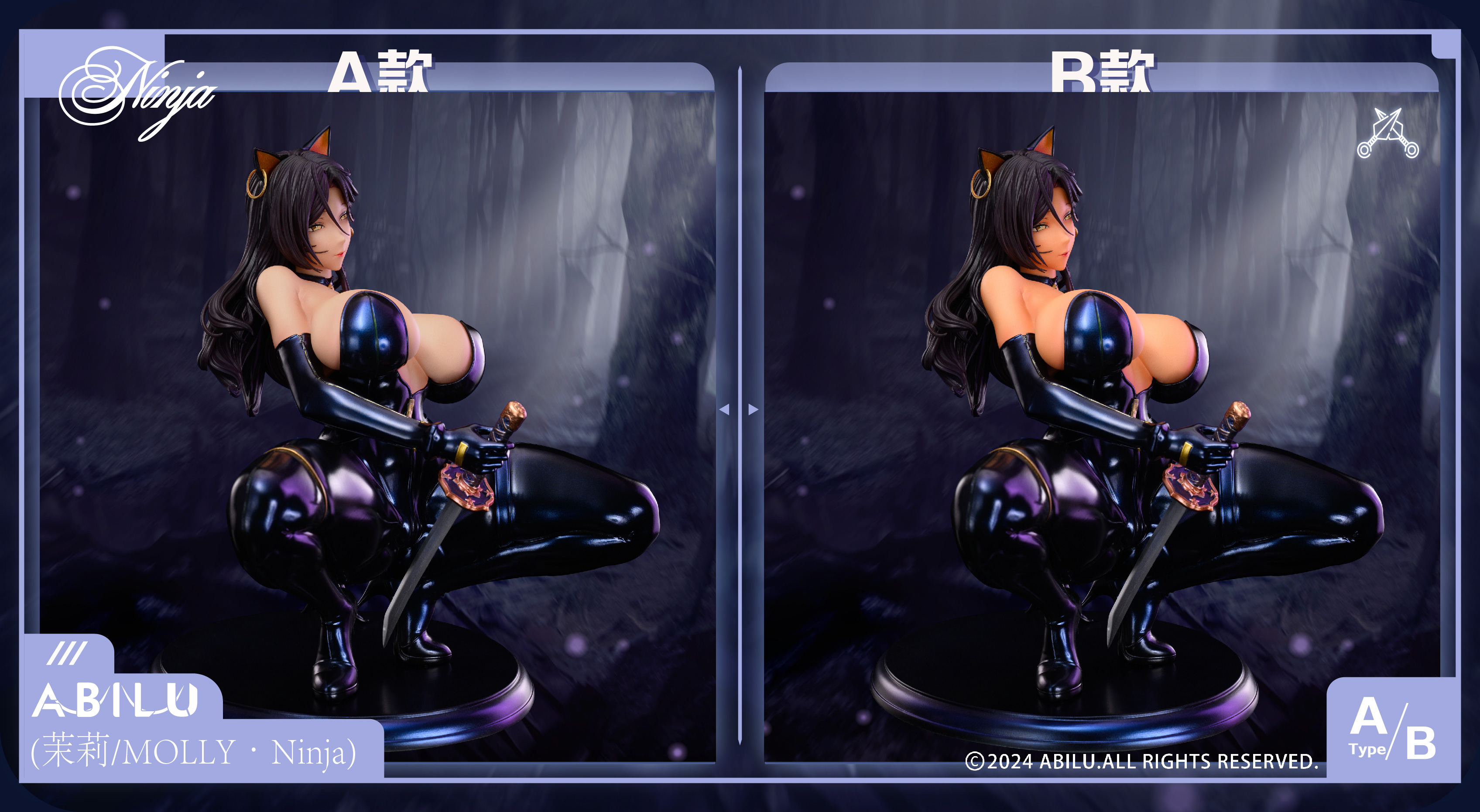 【Pre-sale】1/4 Scale Molly Ninja-Other series-ABILU Studio