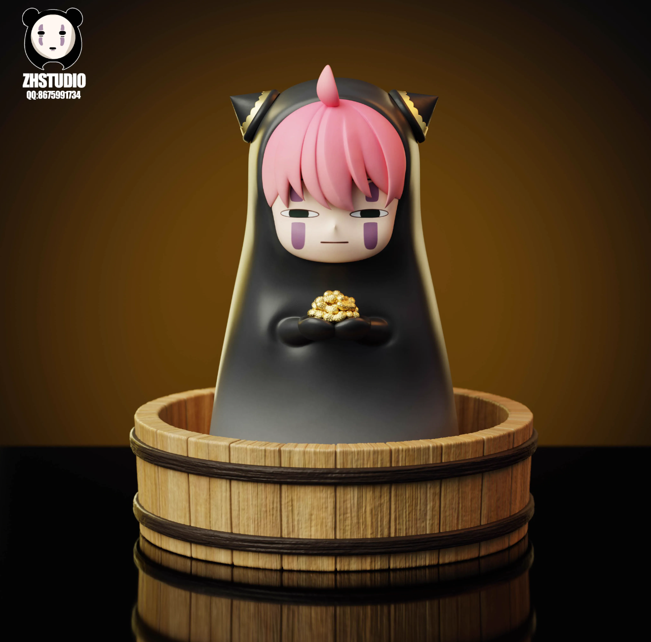 【Sold out】No-Face Anya Forger-ZhengHuo Studio