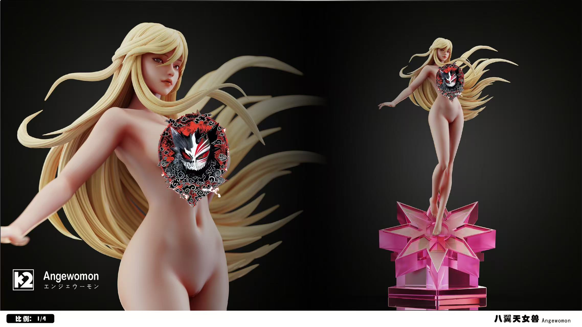 【Pre-sale】1/4 Scale Angewomon-Digimon Adventure-K2 Studio