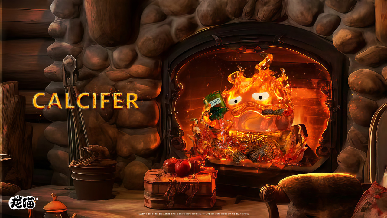 【Pre-sale】Calcifer with LED-Studio Ghibli-LongMiao Studio