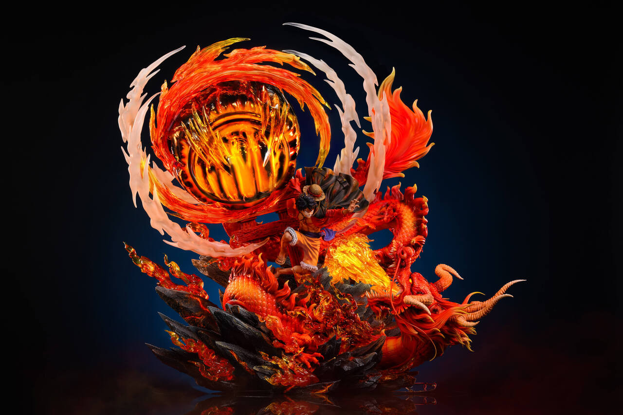 【Pre-sale】Luffy vs Fire Dragon-RanDian Studio