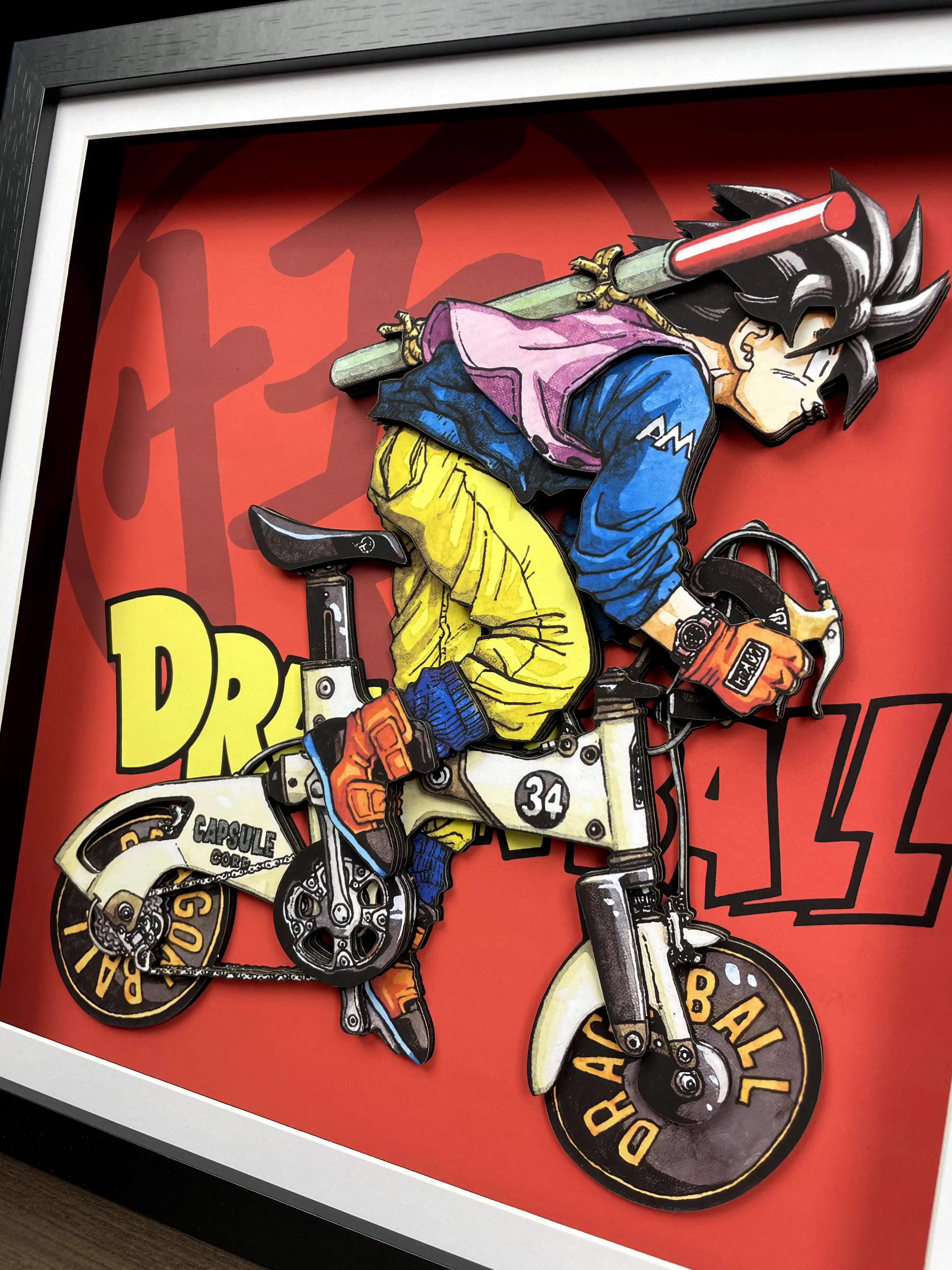 【In stock】Decorative Painting of Bicycle-MMJ Studio