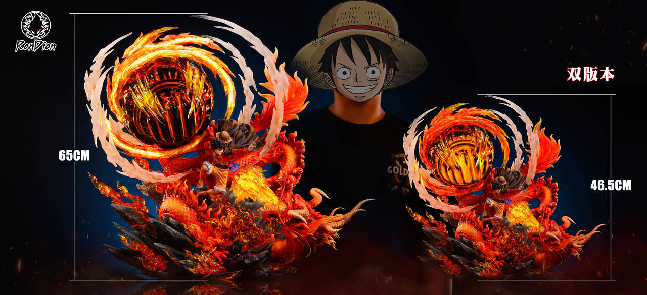 【Pre-sale】Luffy vs Fire Dragon-RanDian Studio