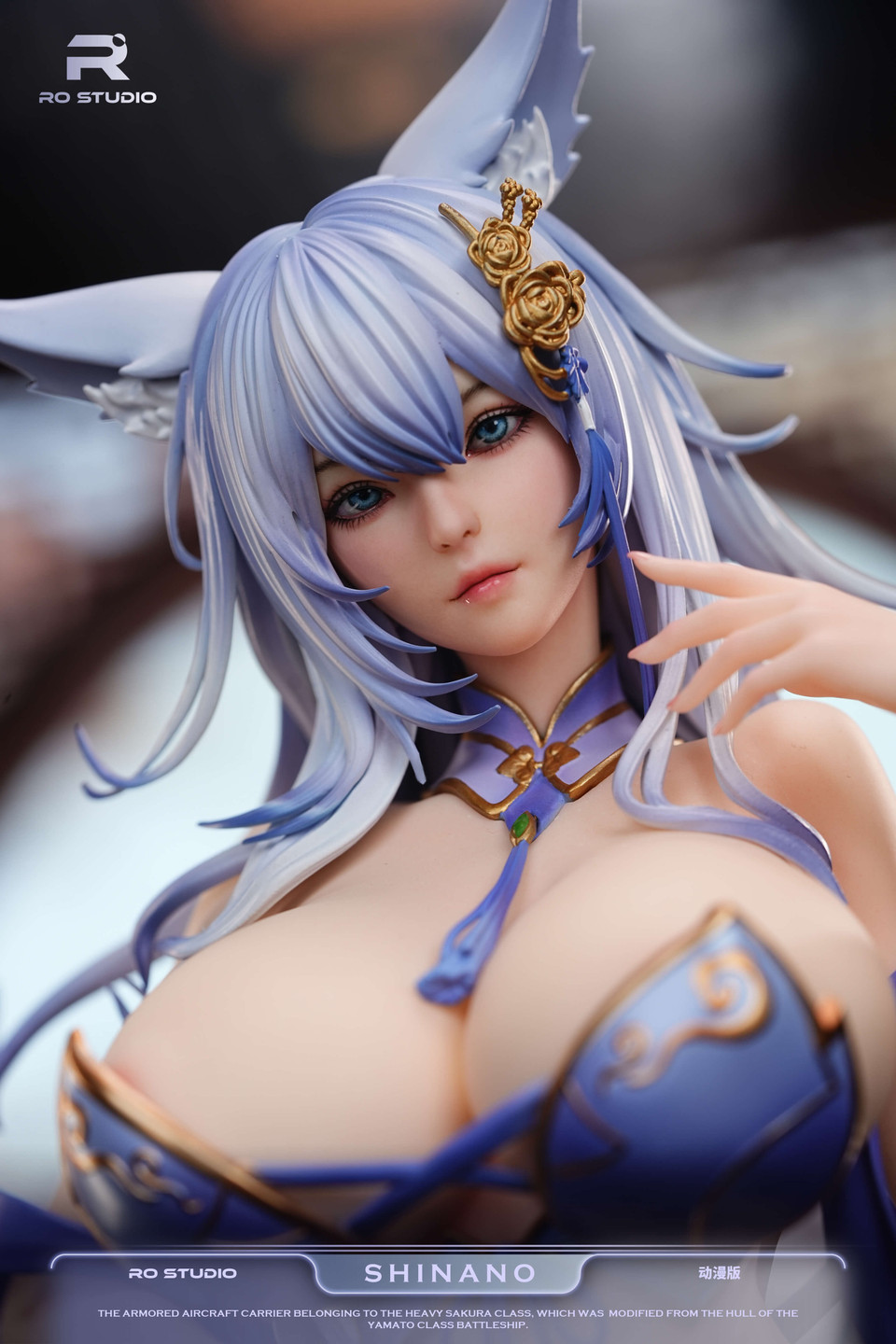 【Sold out】1/4 Scale Shinano & Musashi-Azur Lane-RO Studio