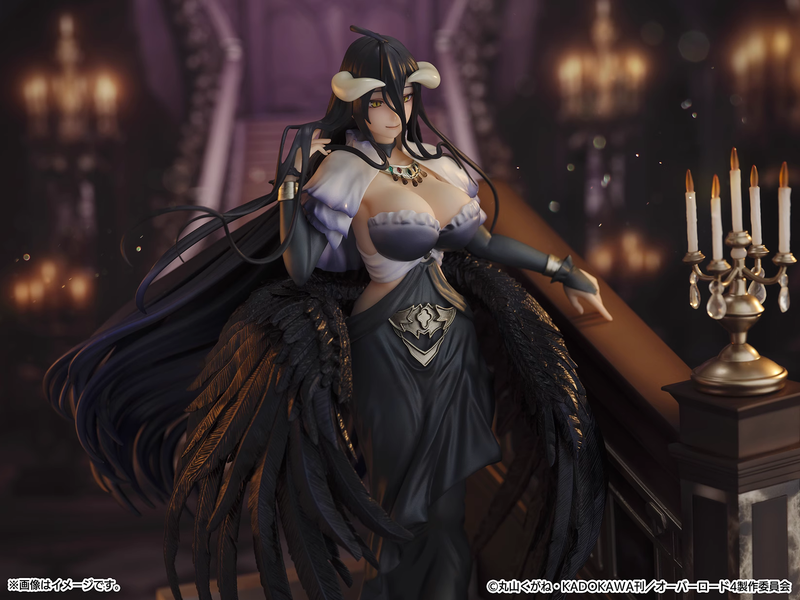 【Pre-sale】1/7 Scale Black Dressed Albedo-SSF Studio