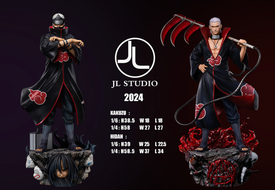 【Sold out】1/6 & 1/4 Scale Kakuzu & Hidan-JL Studio