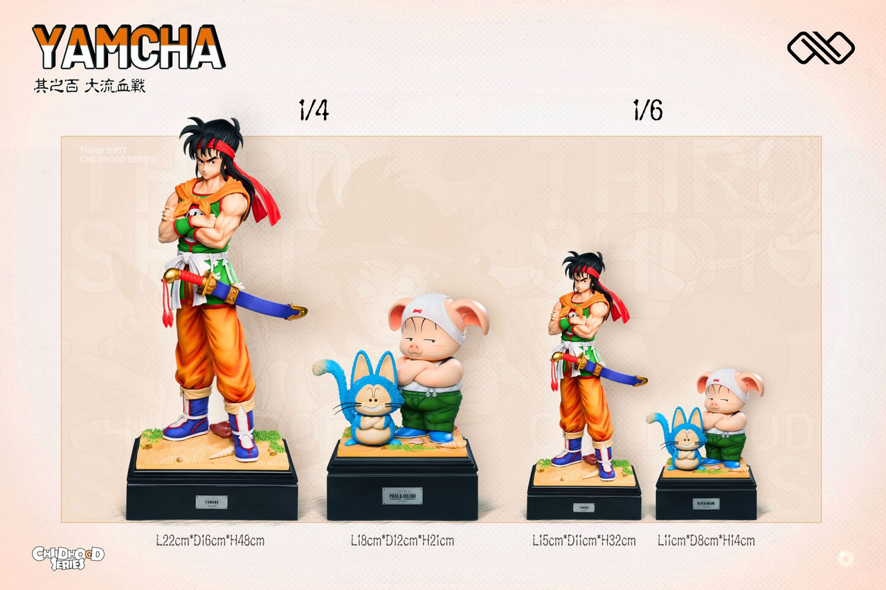 【Pre-sale】1/6 & 1/4 Scale Yamcha & Oolong&Puaru-INFINITE Studio