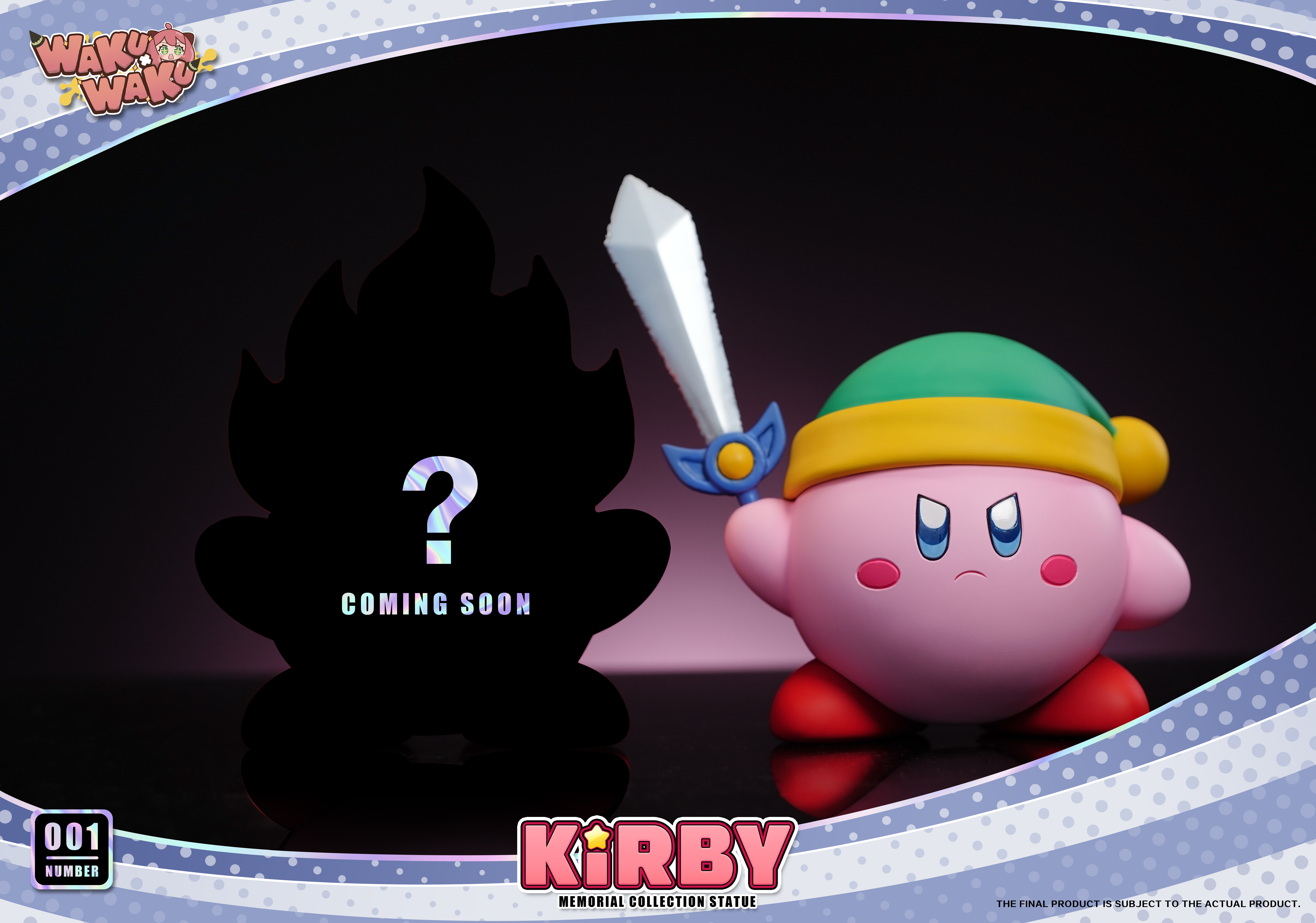 【Pre-sale】Swordsman Kirby-Pokemon-WAKUWAKU Studio