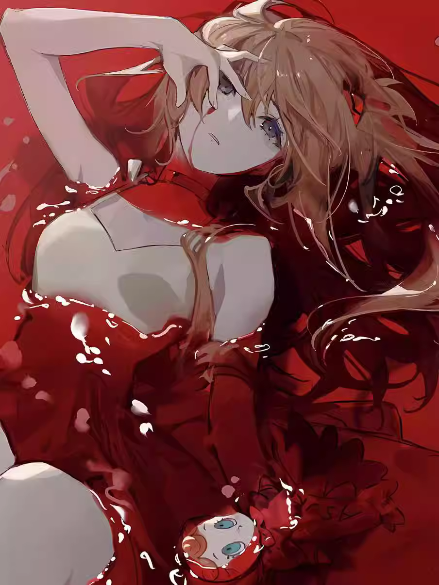 【Pre-sale】Decorative Painting of Asuka Langley Soryu-EVA-XingKong Studio