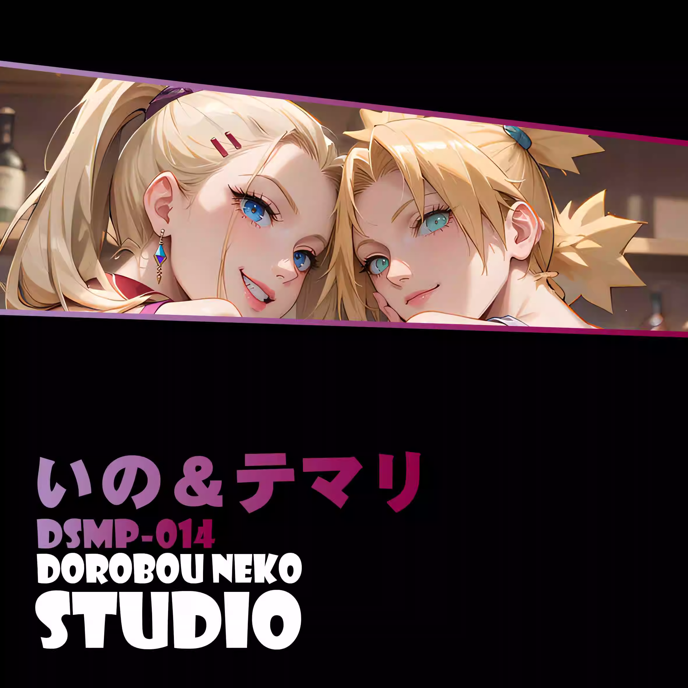 【In stock】DSMP-014 Decorative Painting of Yamanaka Ino & Temari-Dorobou Neko Studio