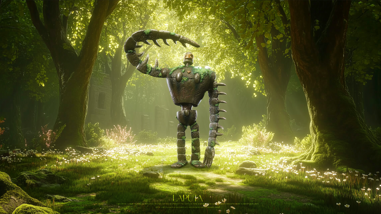 【Pre-sale】LaPuta Robot-Studio Ghibli-ZJB Studio