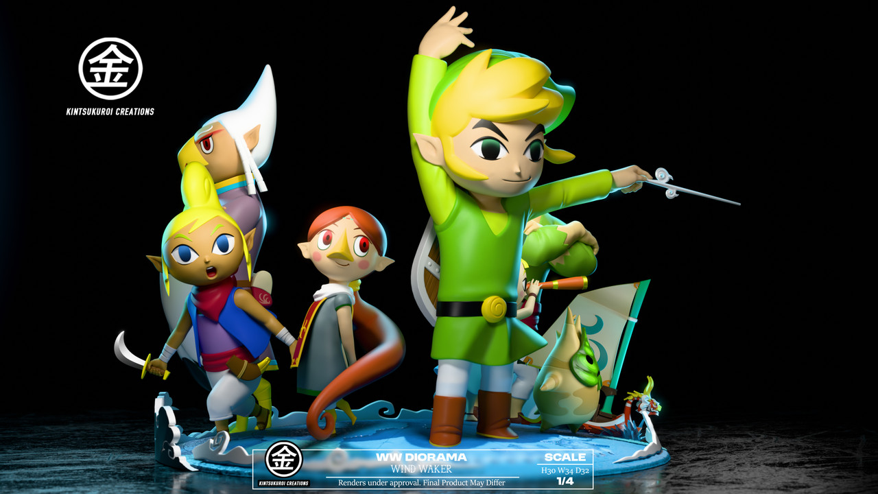 【Pre-sale】1/4 Scale Wind Waker Diorama-The Legend of Zelda-Kintsukuroi Creations Studio
