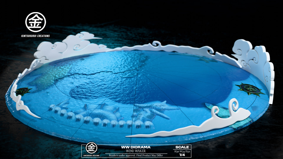 【Pre-sale】1/4 Scale Wind Waker Diorama-The Legend of Zelda-Kintsukuroi Creations Studio