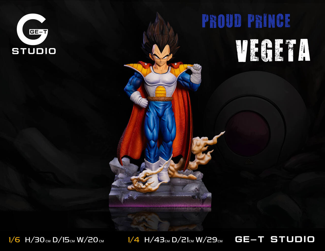 【Pre-sale】1/6 & 1/4 Scale Vegeta-GE-T STUDIO