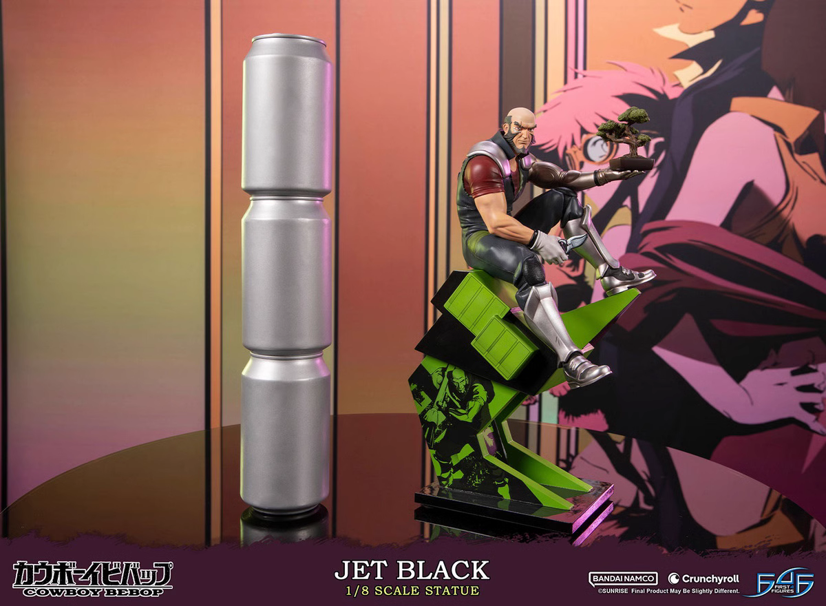 【Pre-sale】1/8 Scale Jet Black-Cowboy Bebop-First4Figures Studio