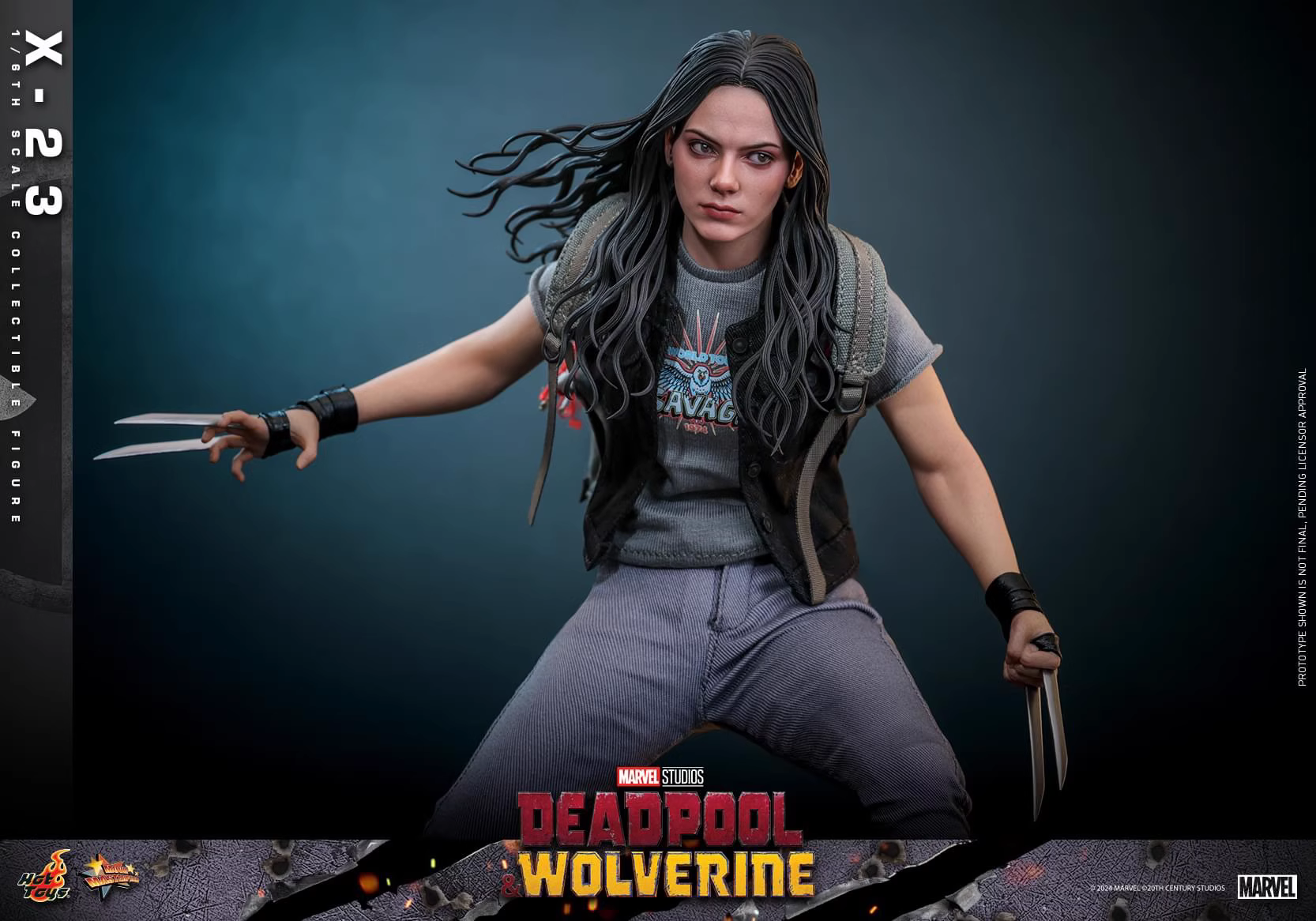 【Pre-sale】1/6 Scale MMS781 X-23 Female Wolverine-Deadpool & Wolverine-Hot Toys Studio