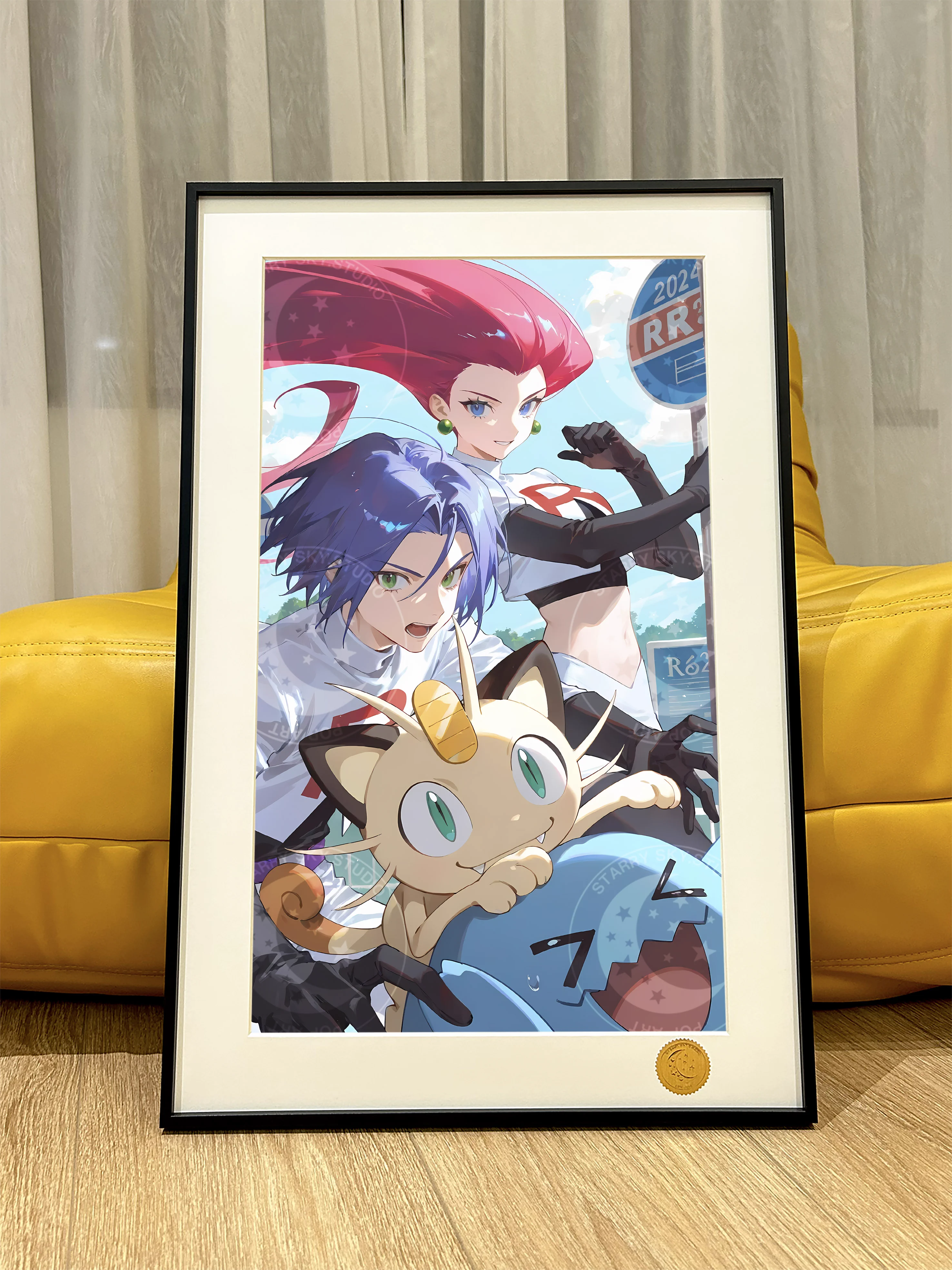 【Pre-sale】Decorative Painting of Rocket Team-Pokemon–Xingkong Studio