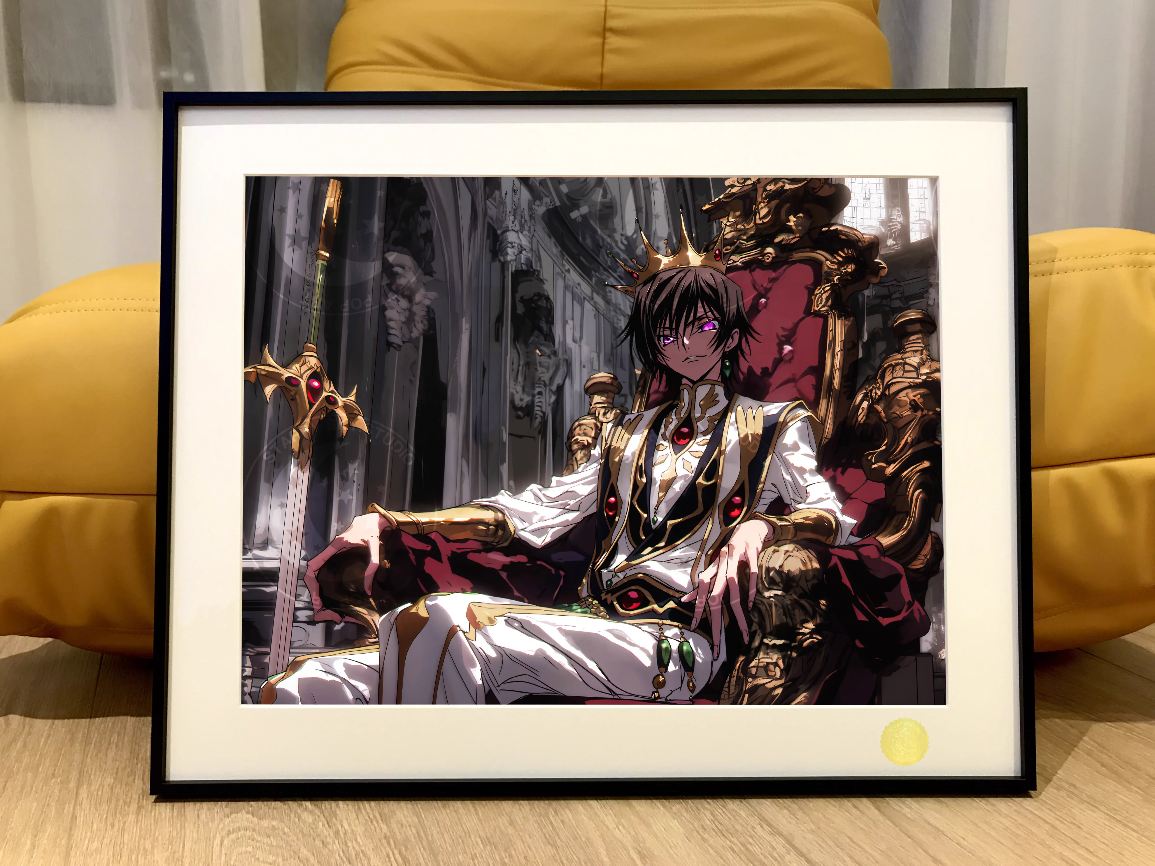 【Pre-sale】Decorative Painting of Throne Ver. Lelouch vi Britannia-Code Geass-XingKong Studio
