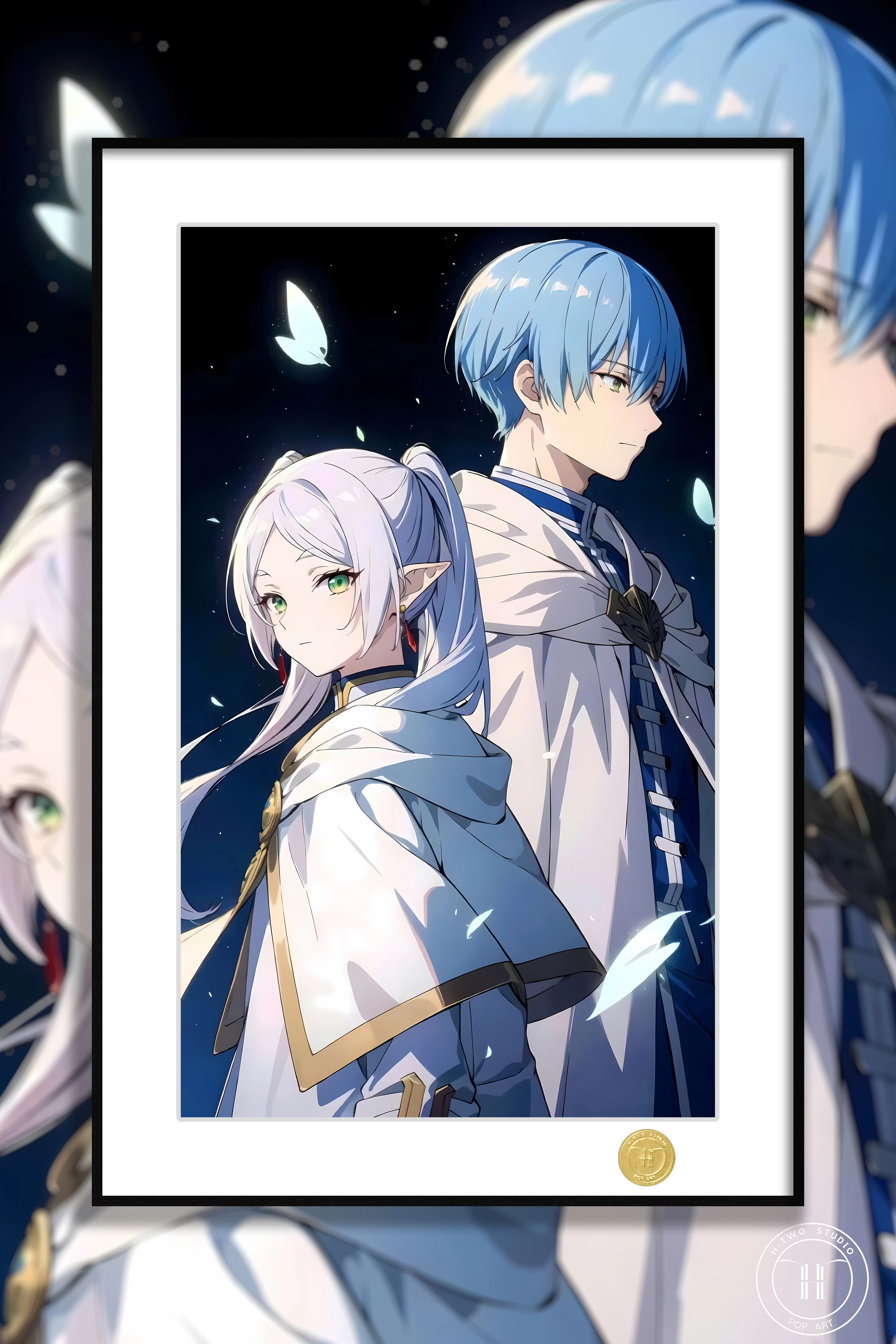 【Pre-sale】Decorative Painting of Frieren & Himmel-Frieren: Beyond Journey's End-H2 Studio