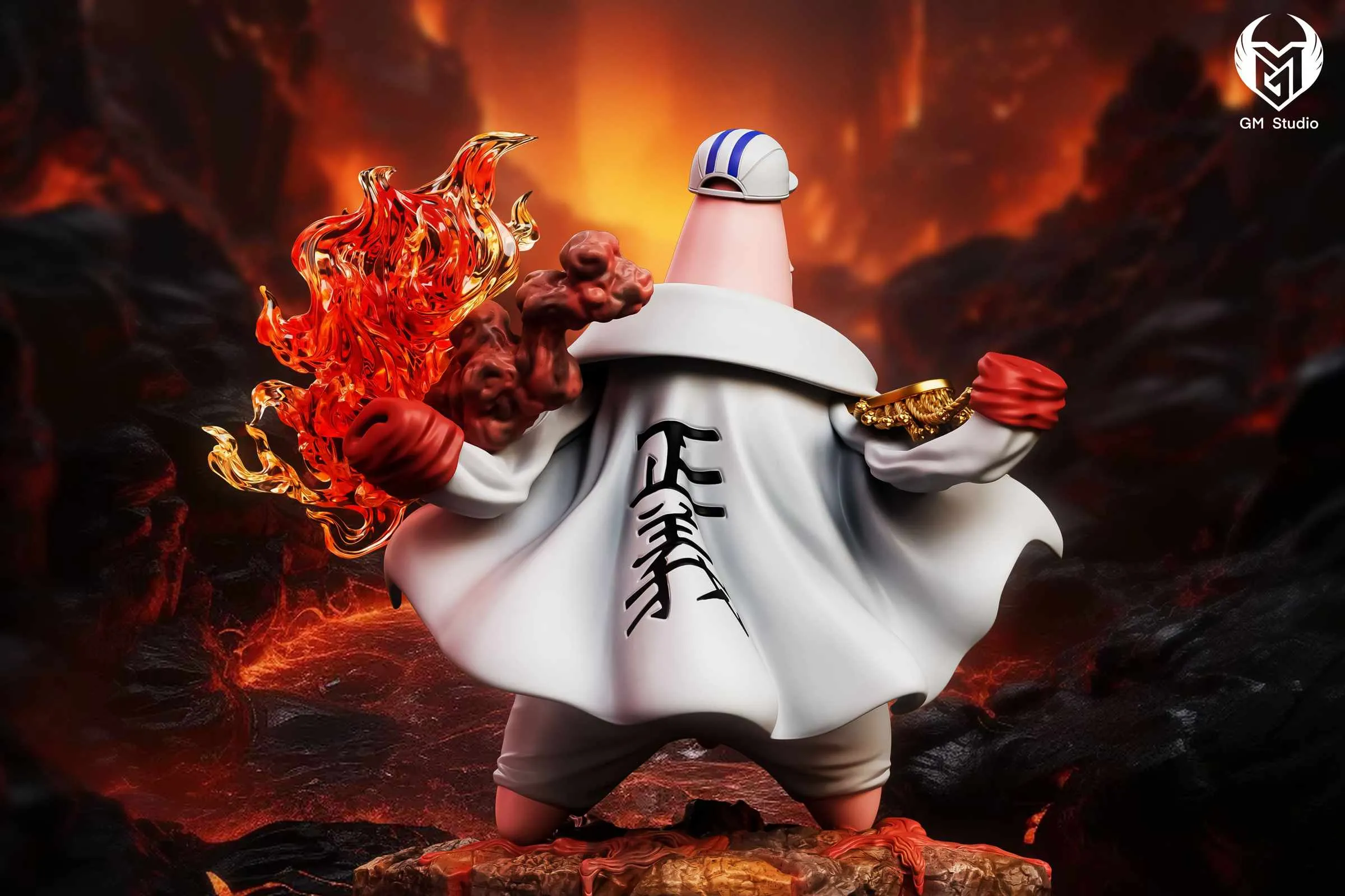 【Pre-sale】Patrick Star Cosplay Akainu & Squidward Cosplay Kuzan-SpongeBob SquarePants-GM-Studio