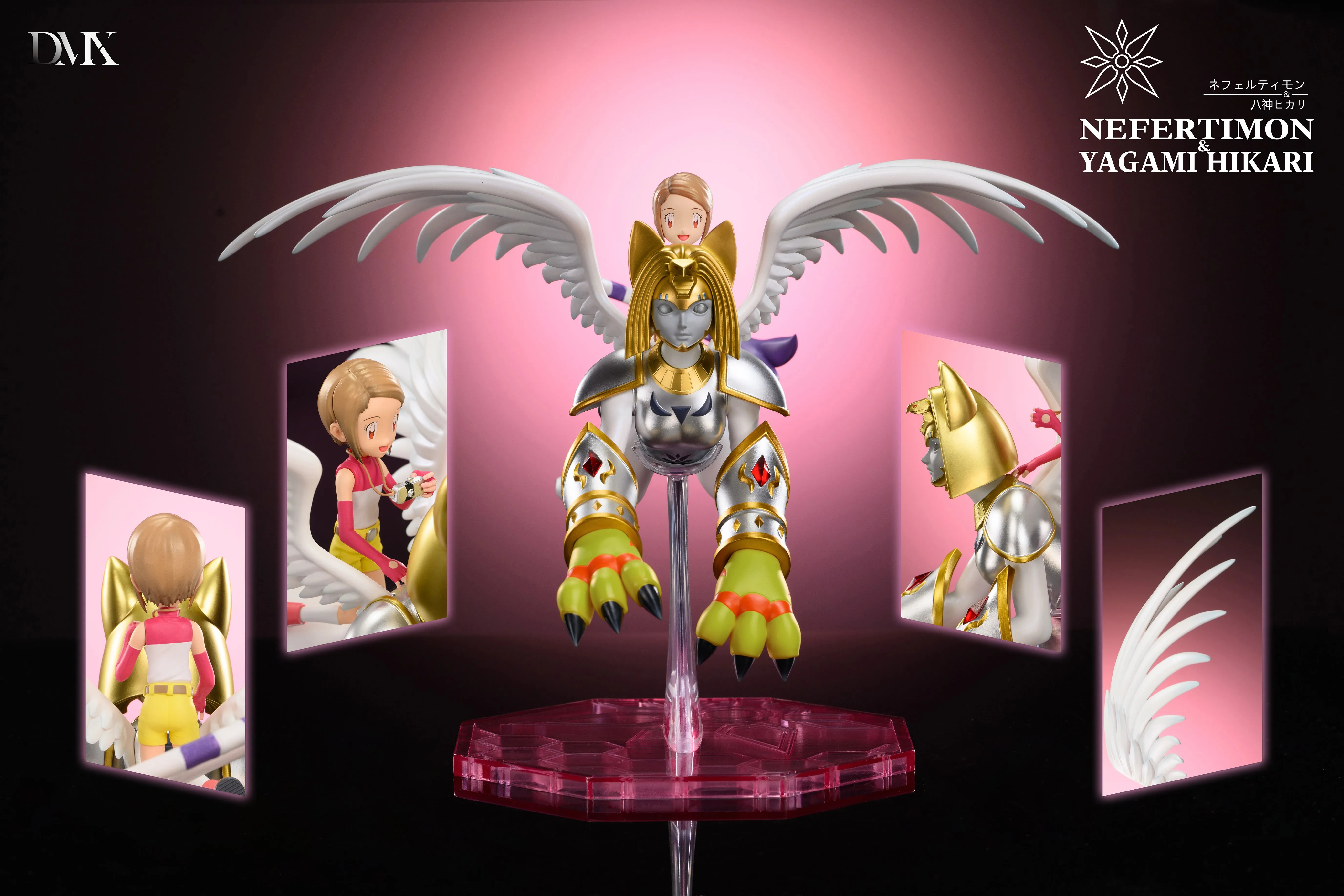 【Pre-sale】Pegasmon/Takaishi Takeru & Nefertimon/Yagami Hikari-Digimon Adventure-DMX STUDIO