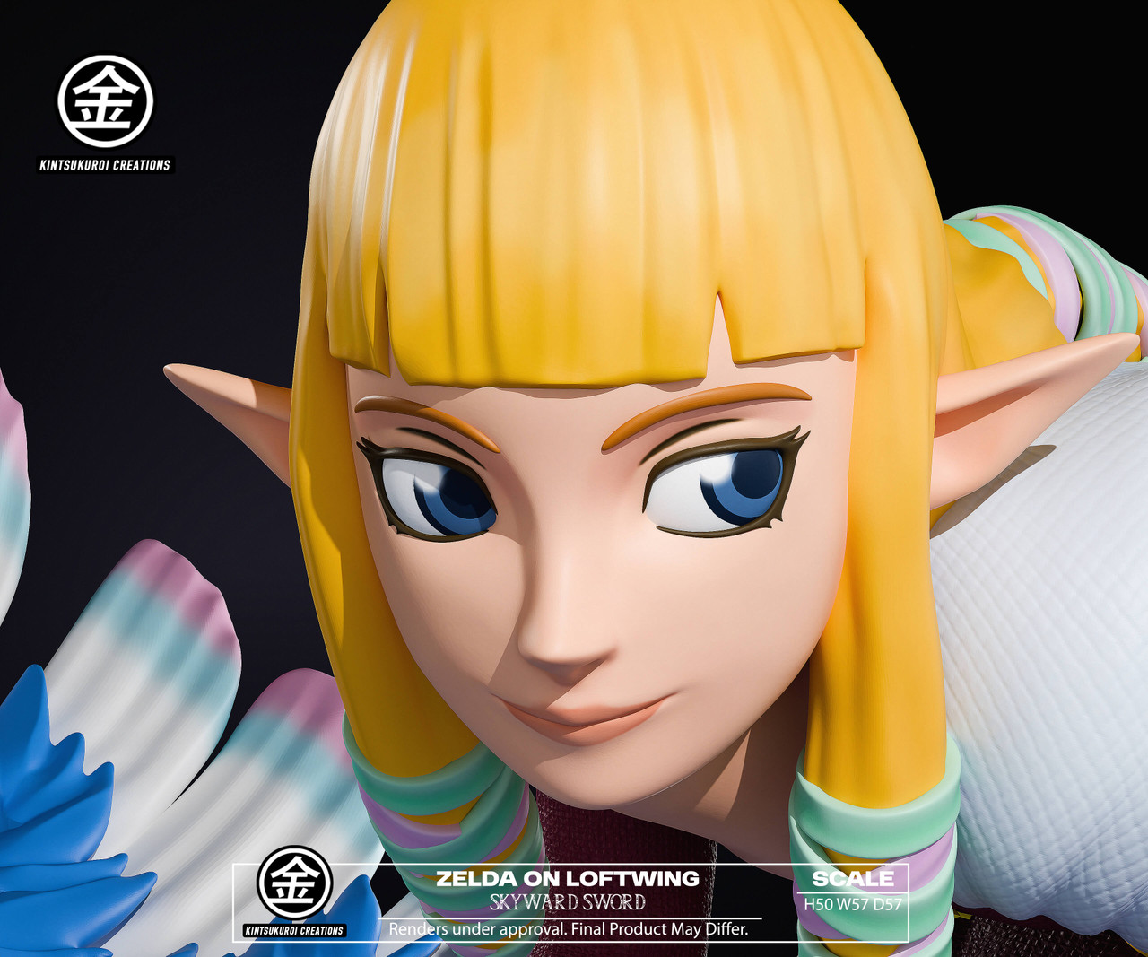 【Pre-sale】Zelda On Loftwing-The Legend of Zelda-Kintsukuroi Creations Studio