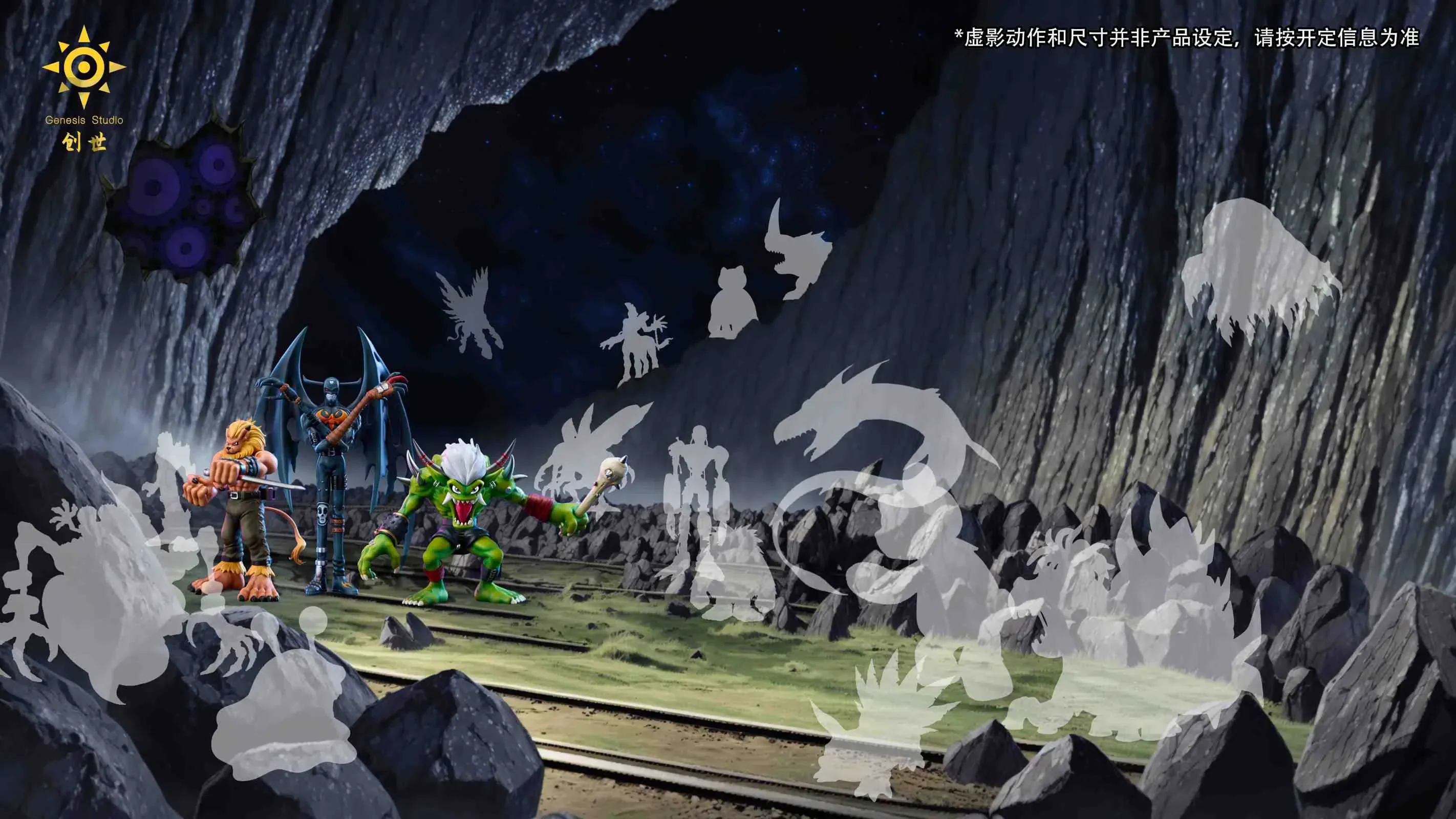 【Pre-sale】File Island Series Devimon-Digimon-Genesis-Studio