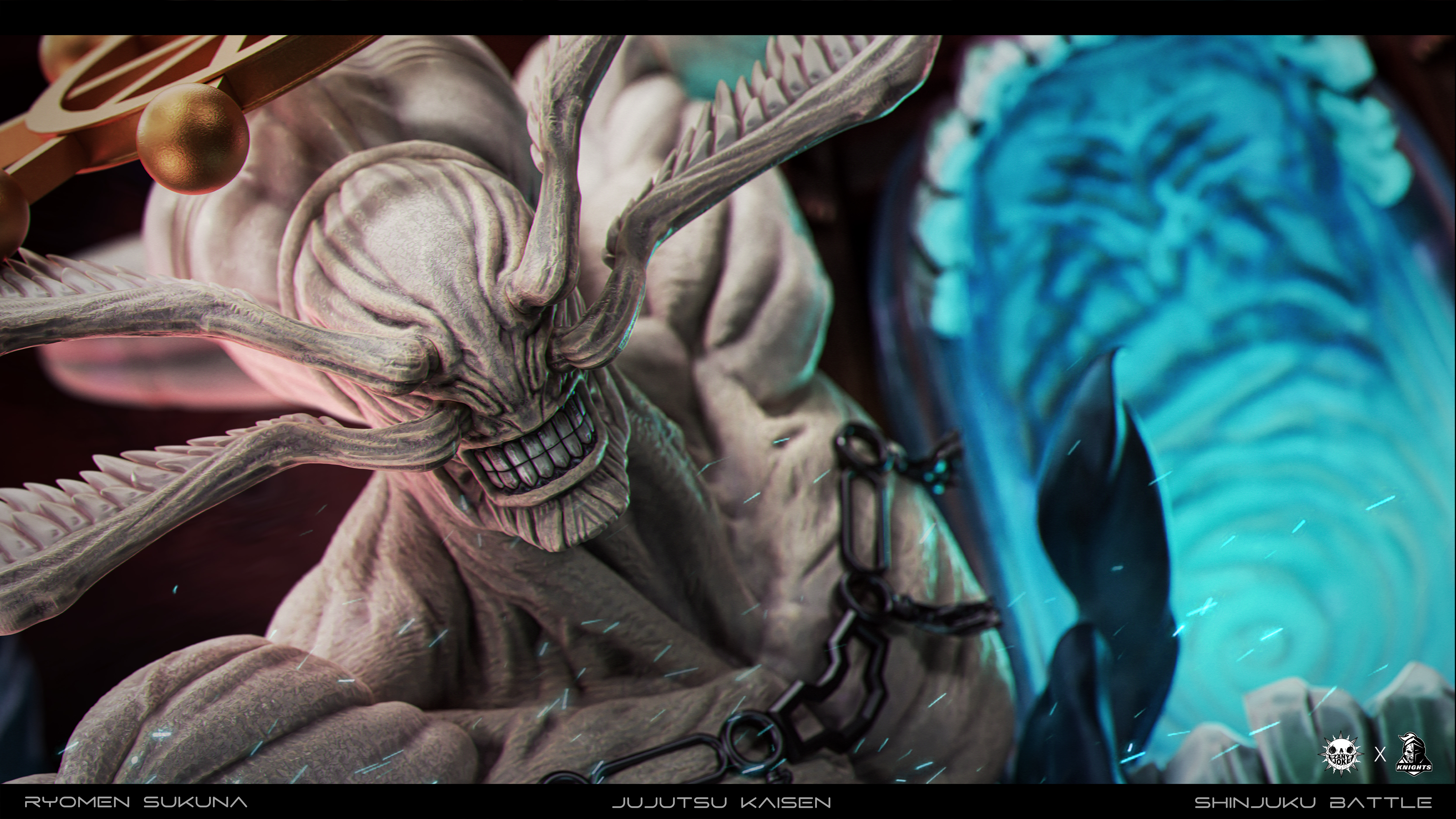 【Pre-sale】1/6 Scale Final Battle Series 02 Ryomen Sukuna-ZanyJoke Studio