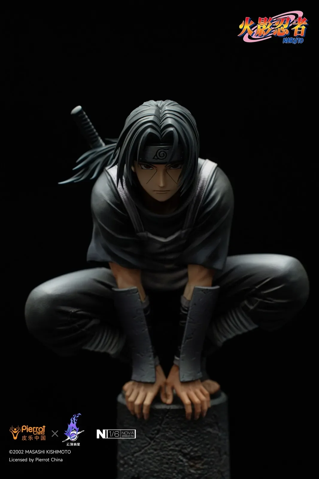 【Sold out】1/6 Scale Nova Series Licensed Anbu Itachi Uchiha with LED-Pickstar Studio