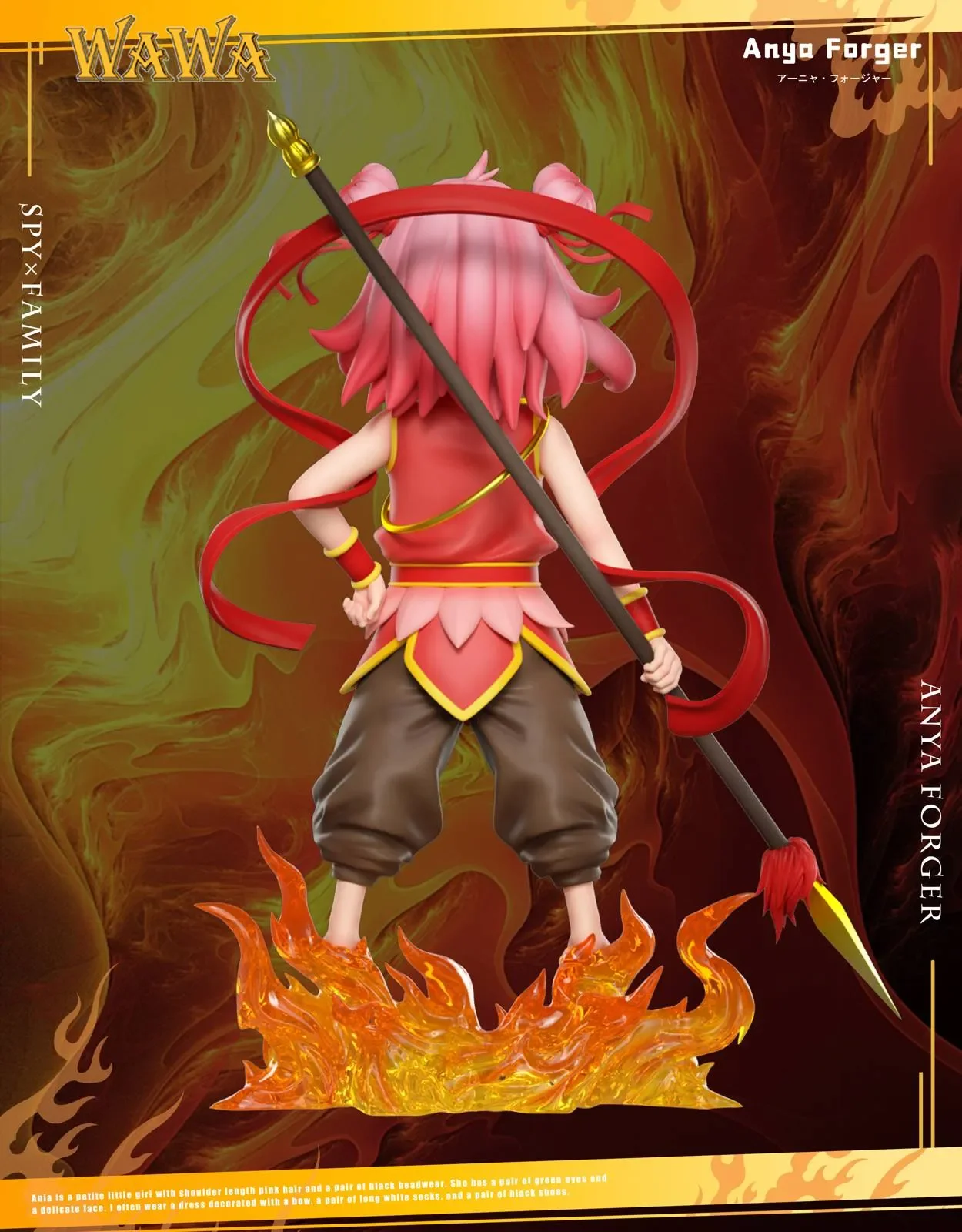 【Pre-sale】Ne Zha Cosplay Anya Forger-WAWA Studio