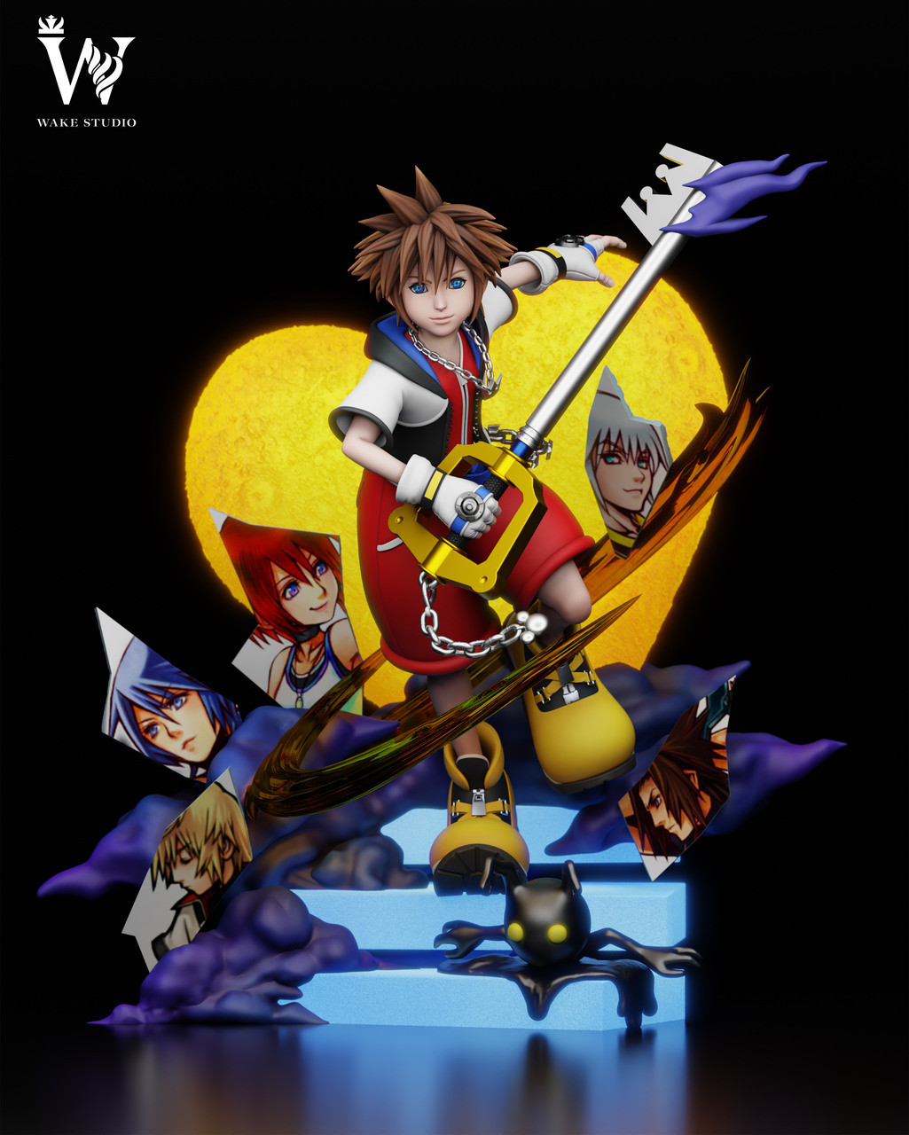 【Sold out】1/4 Scale Sora-Kingdom Hearts III-Wake Studio