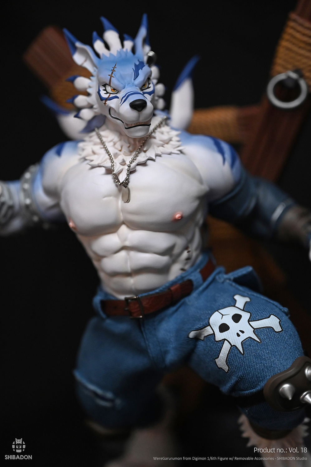 【Sold out】2025-01 Garurumon-Digimon Adventure-Shibadon Studio