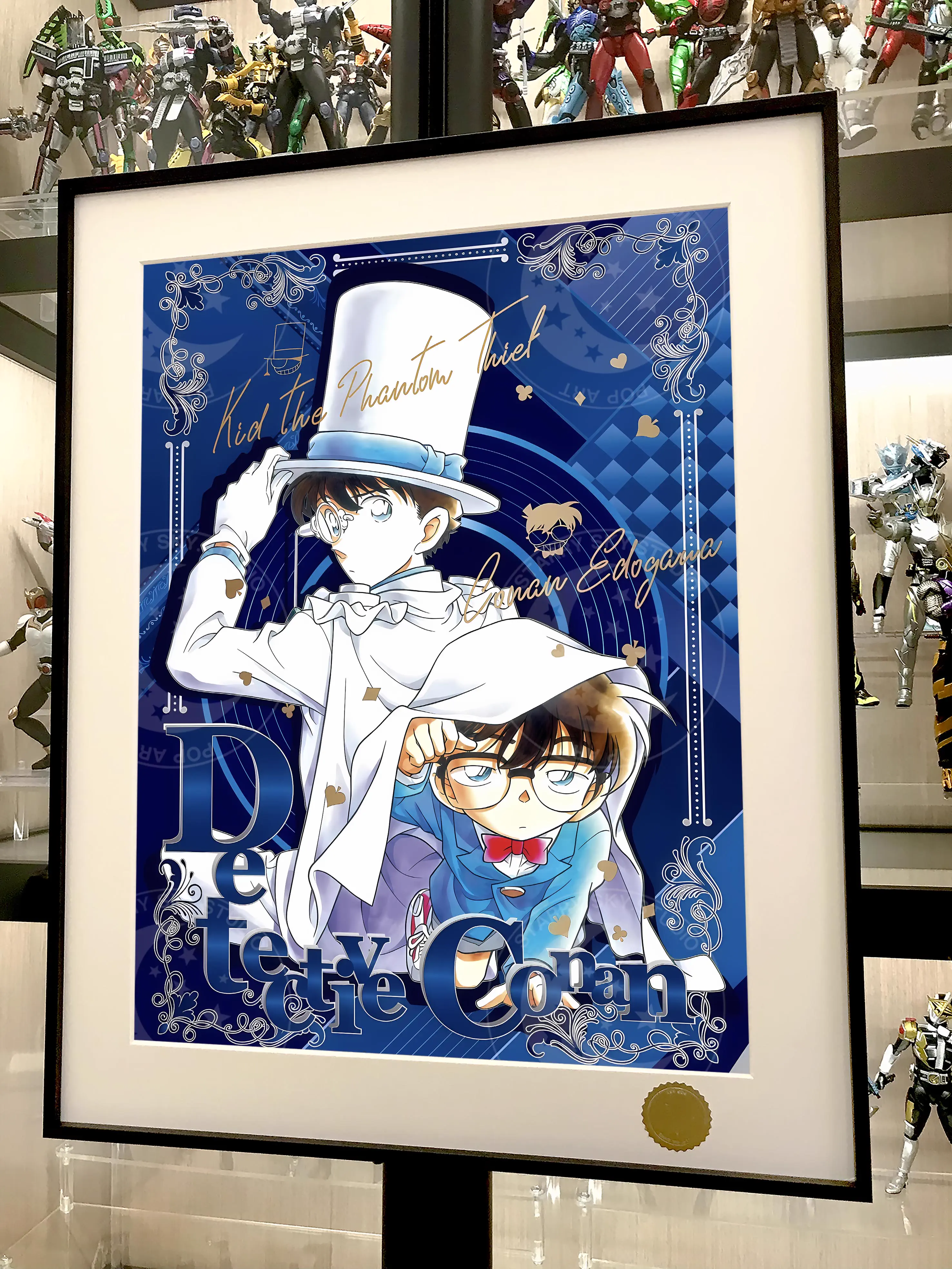 【Pre-sale】Decorative Painting of Kid & Conan-Detective Conan-XingKong Studio